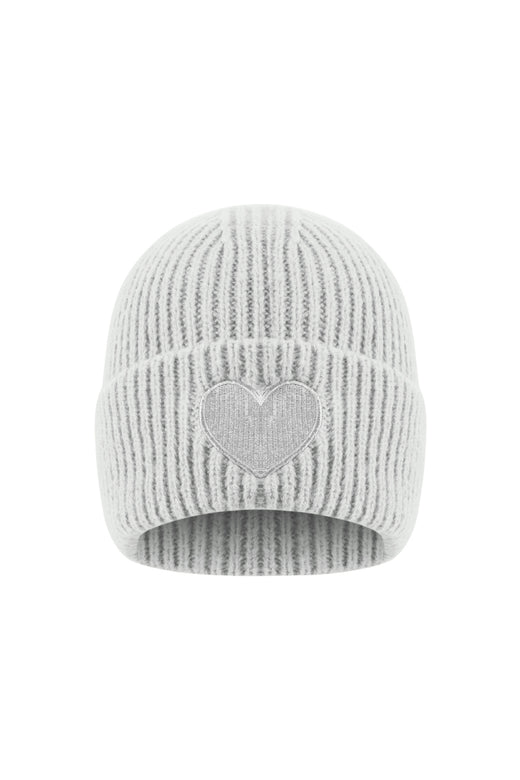 Chapeau pour femme 100 % polyester avec motif cœur – plusieurs coloris