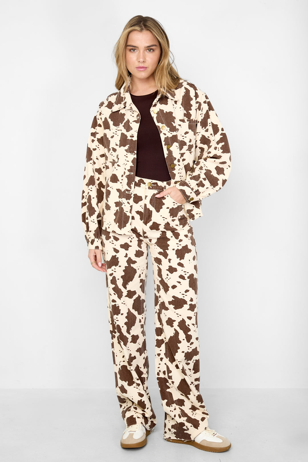 Dames Cowgirl en Loving Leopard jeans van katoen – productfoto 4
