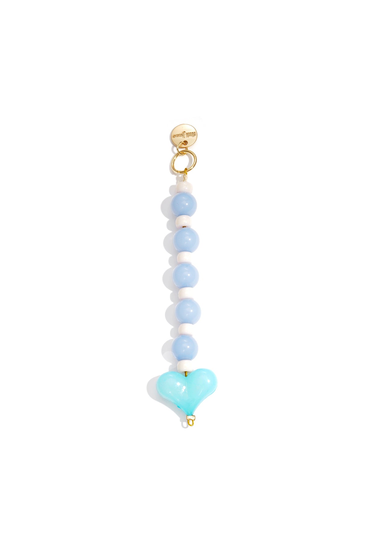 Acrylic Hanger with Heart Shape and Beads – Multiple Colors