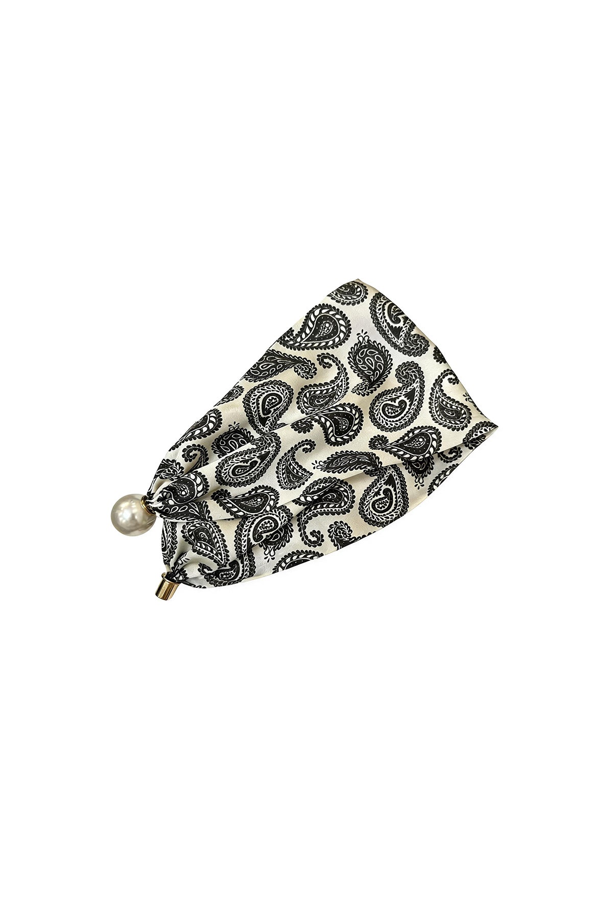 Zomersjaals met paisley-patroon, klassiek polyester, dagelijkse accessoires