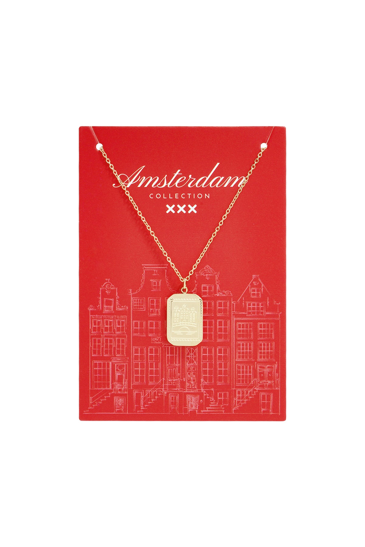 Ketting Amsterdamse grachtenpand