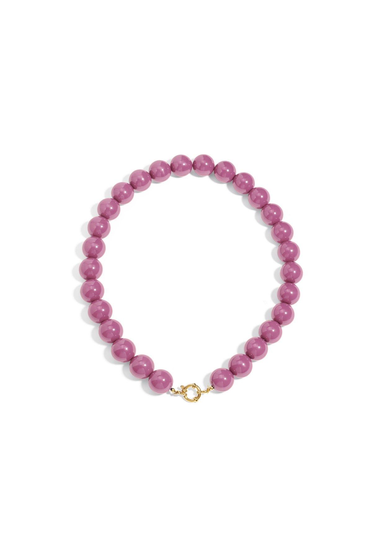 Resin beaded necklace for women - multi-coloured - creative – image 20