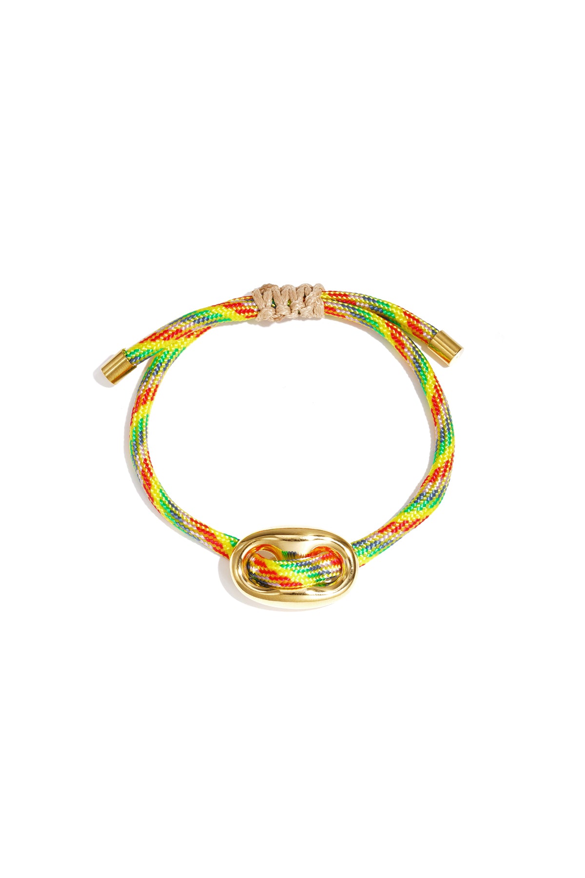 Armband met knop detail