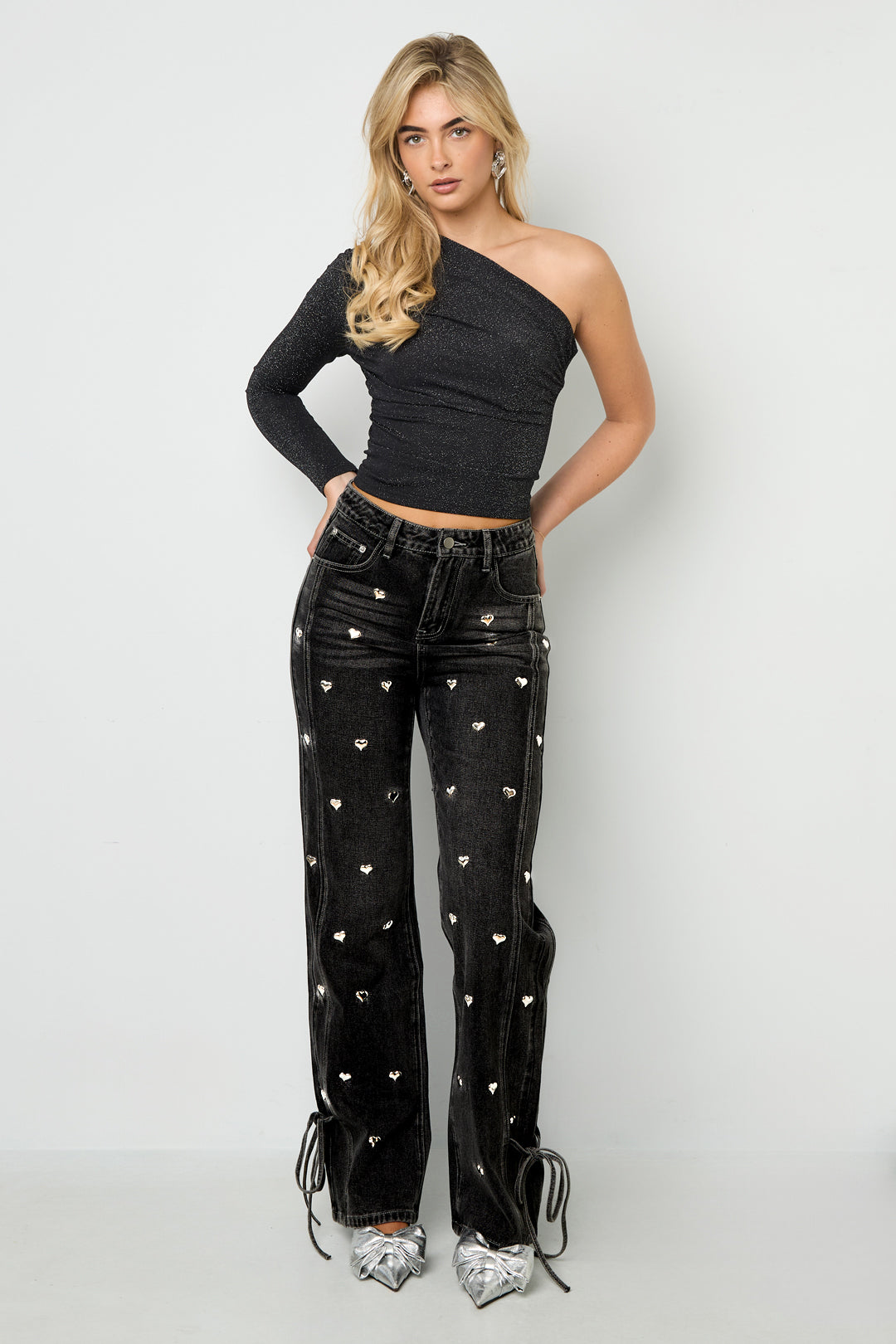 Dames Sweetheart jeans in drie kleuren – productfoto 4