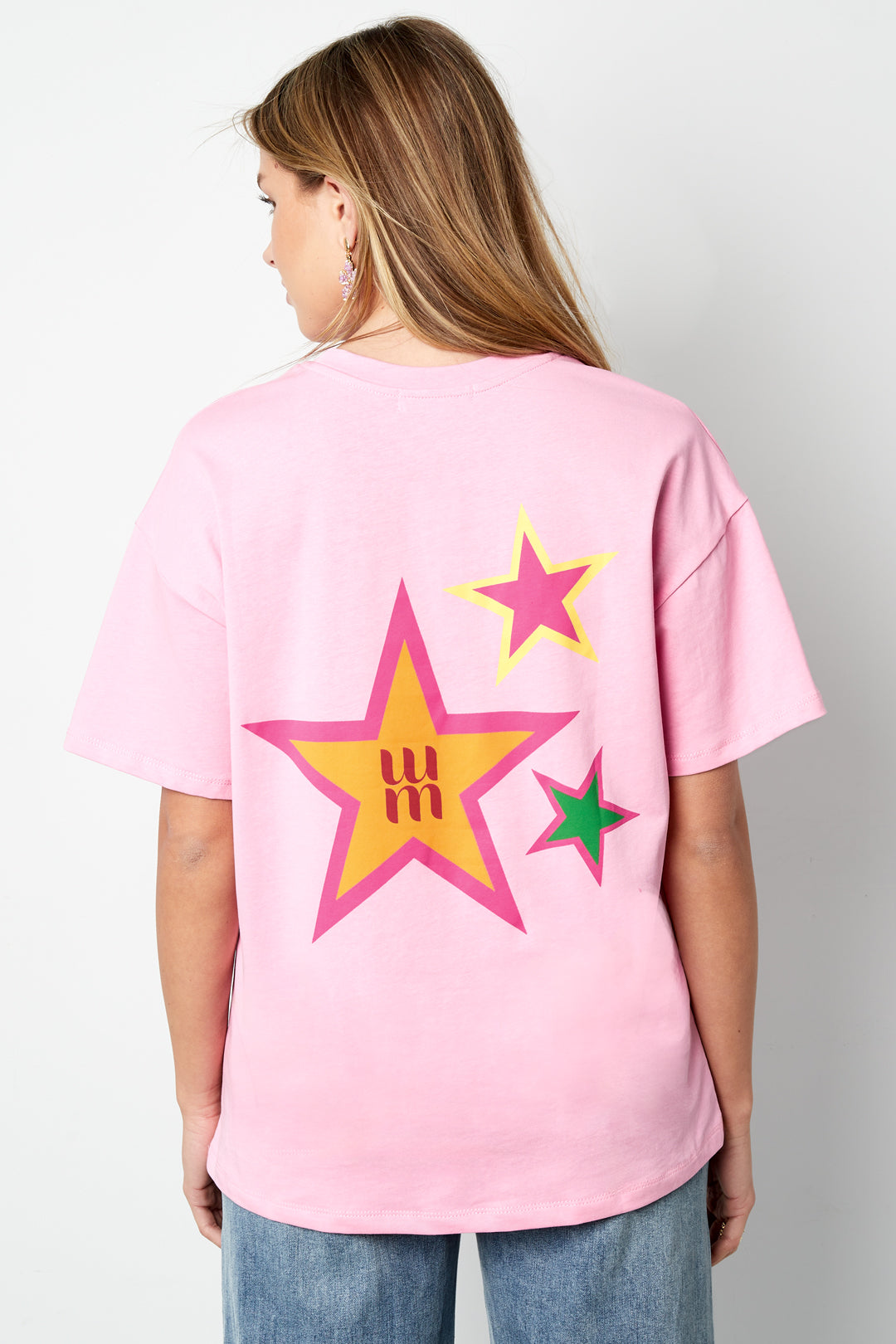 T-shirt femme avec broderie étoile – photo 3
