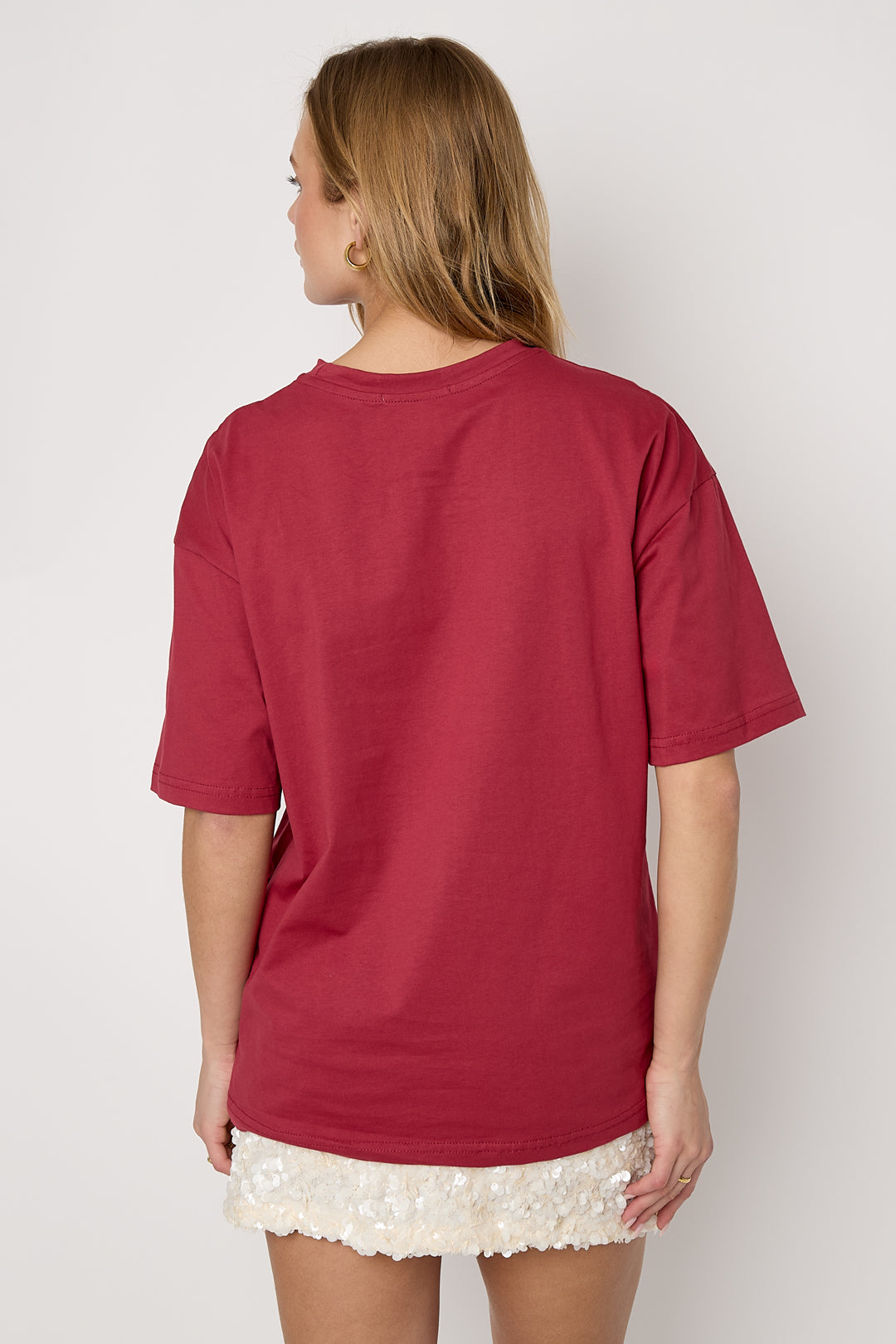 Dames Sun Kissed T-shirt van katoen – productfoto 6