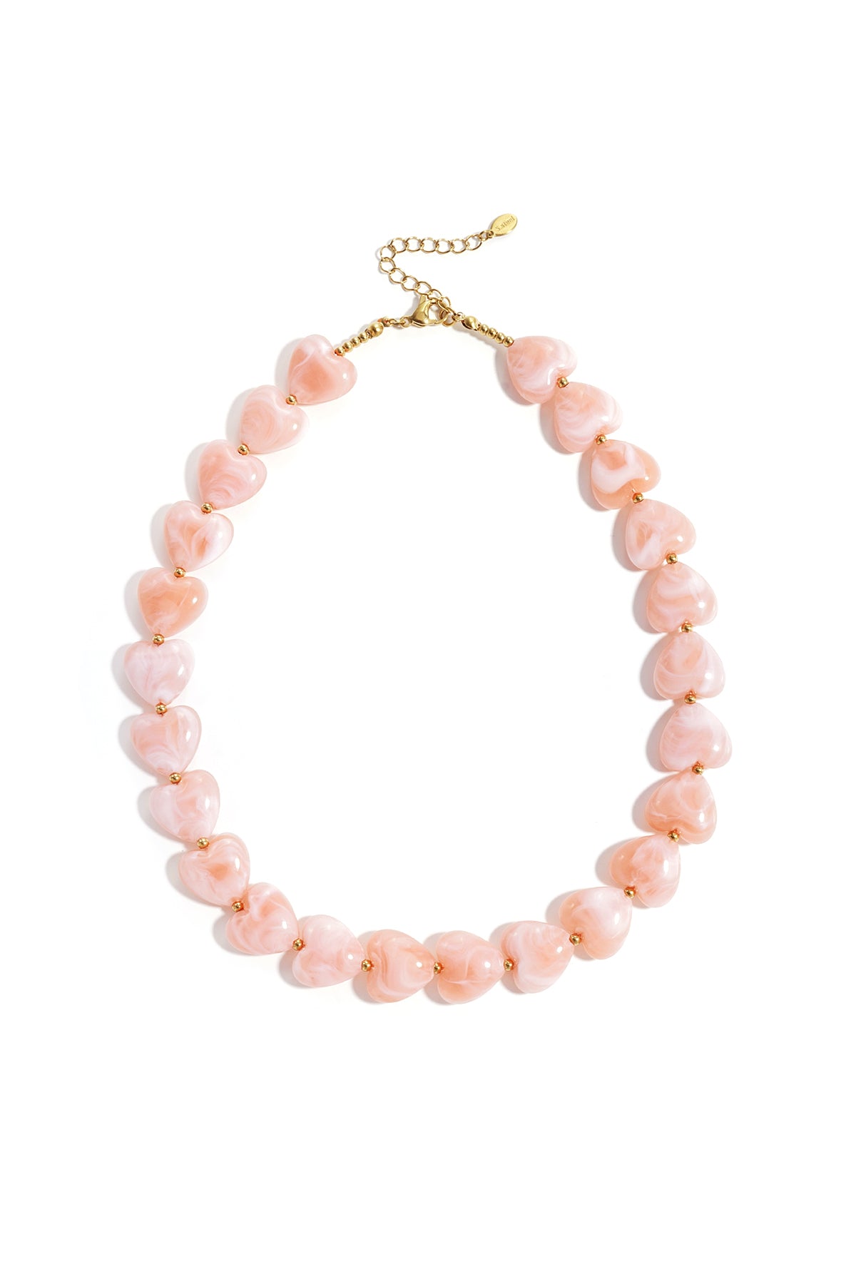Women's Acrylic Beaded Necklace – Multi-color – Casual