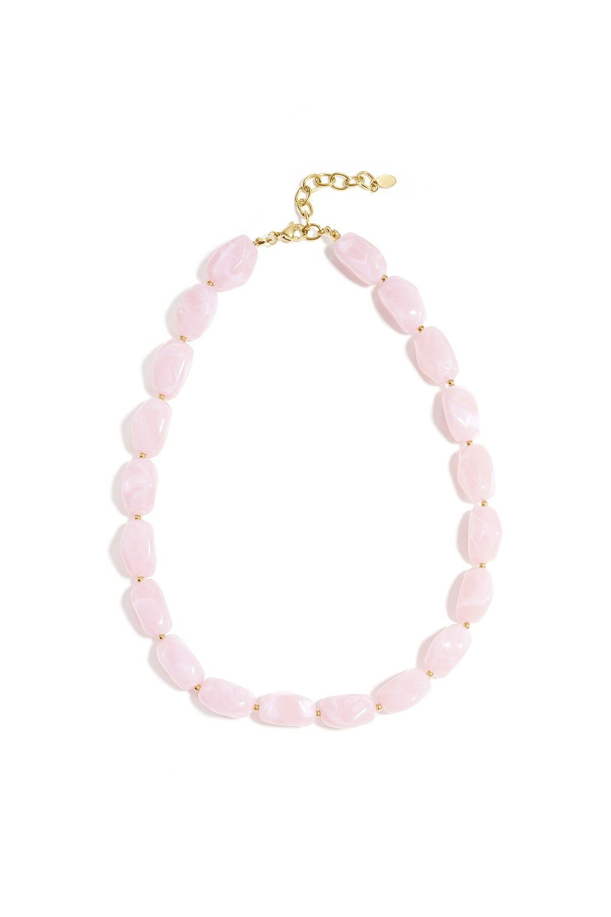 Acrylic Beaded Necklace for Women - Multi-Color - Casual – image 12