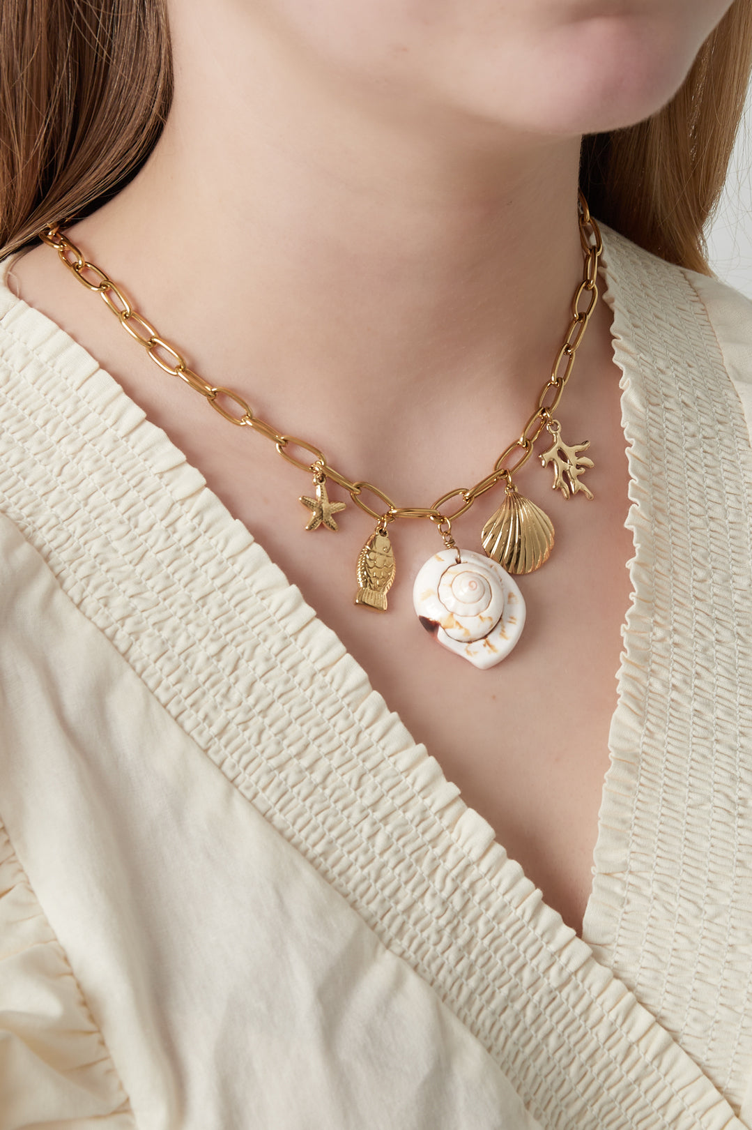 Beachy Charms ketting