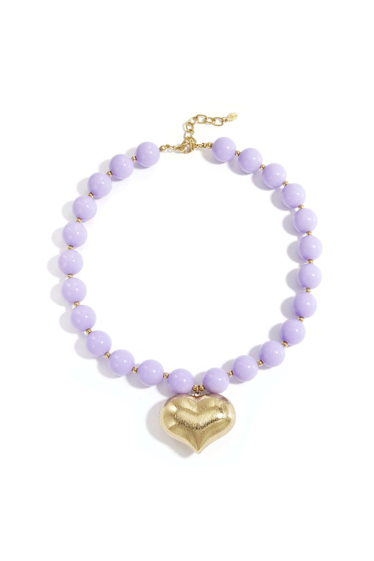 Kralenketting met hangend hart