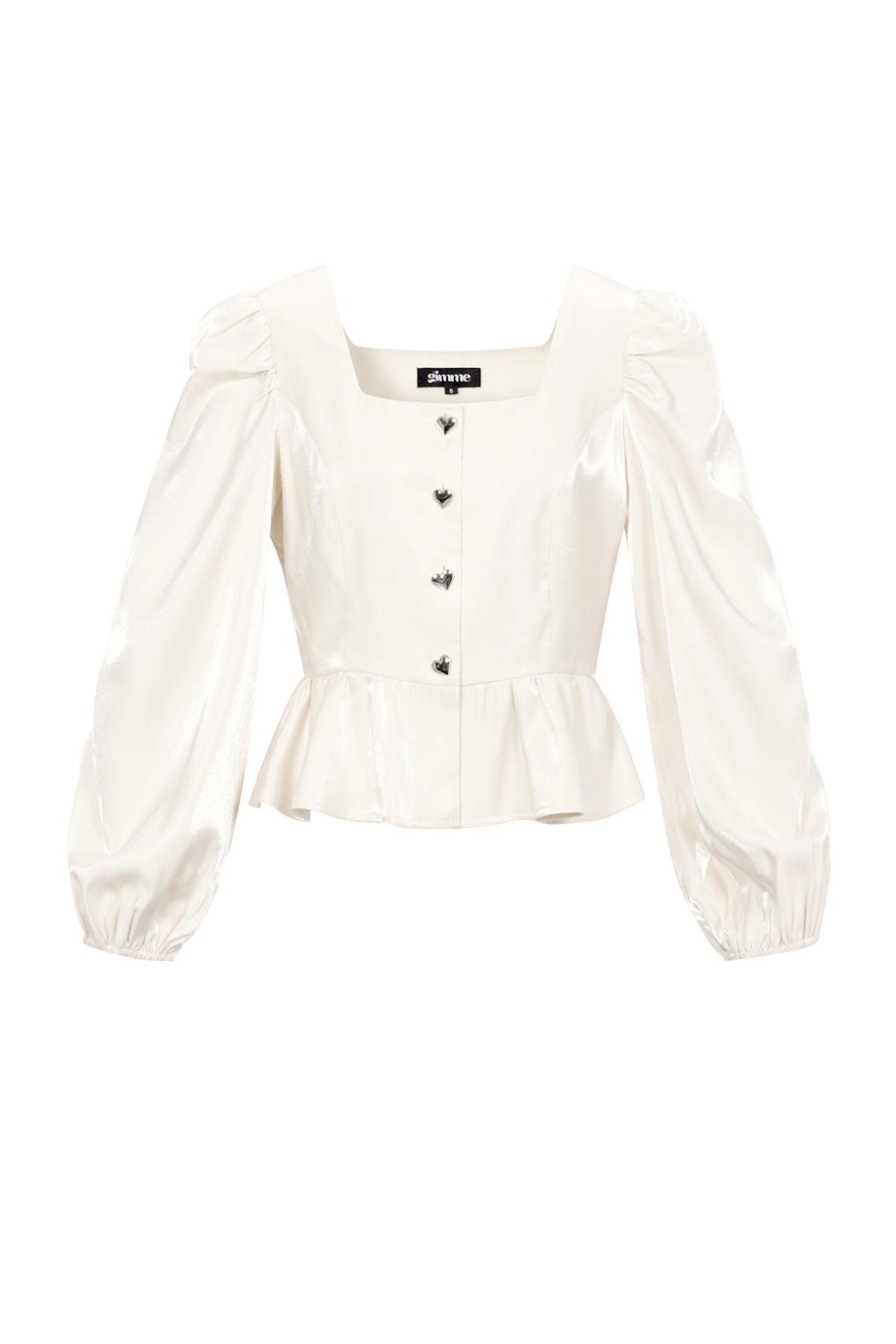 Dames Velvet Kiss top in roze of gebroken wit – productfoto 8