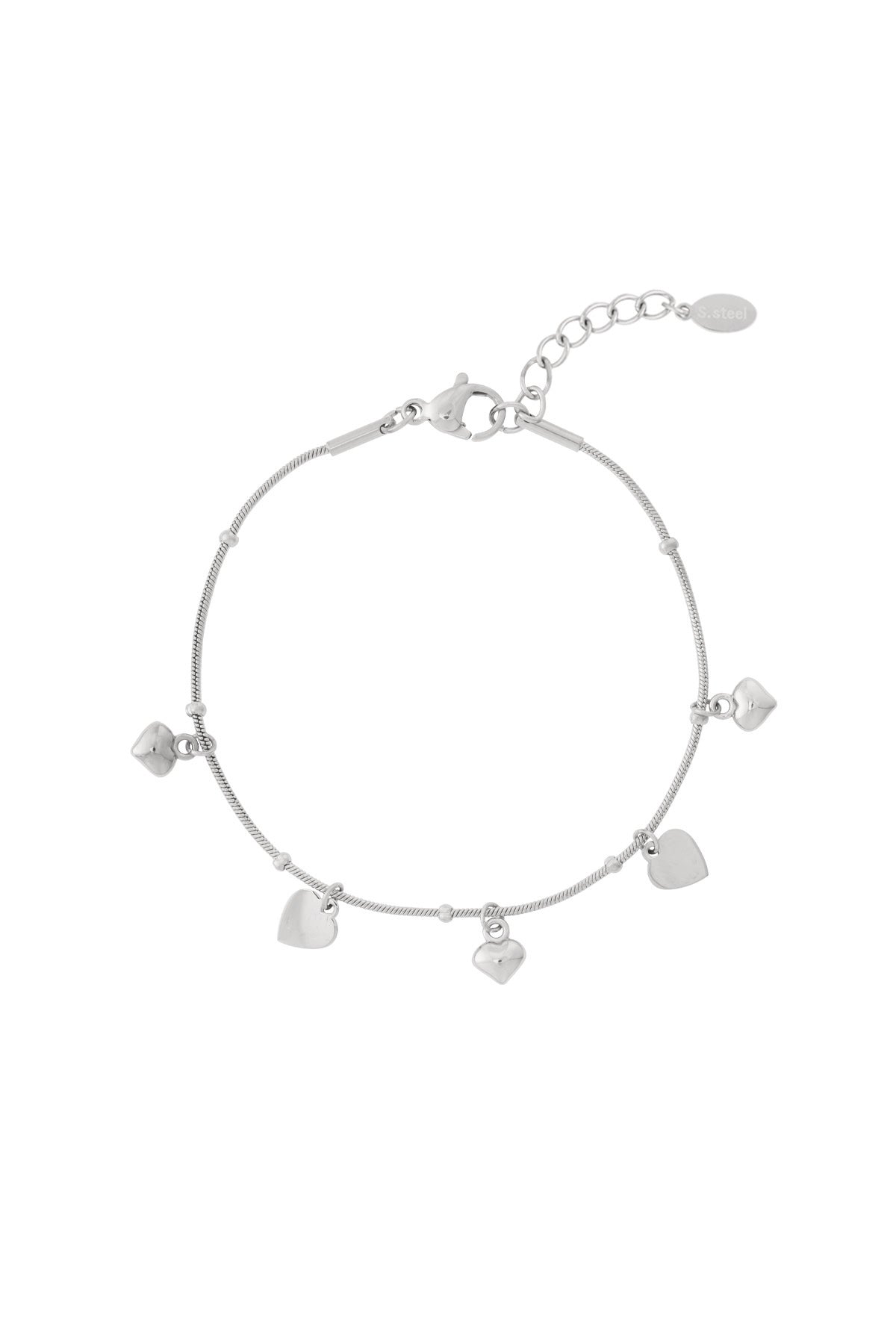 Mini hartjes armband
