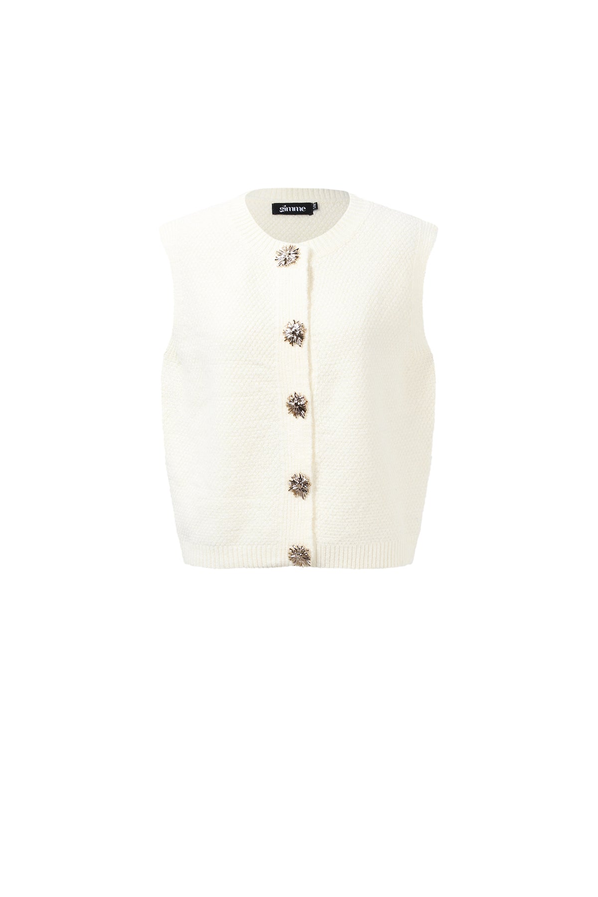Dames gebreid vest van polyester in vijf kleuren – productfoto 11
