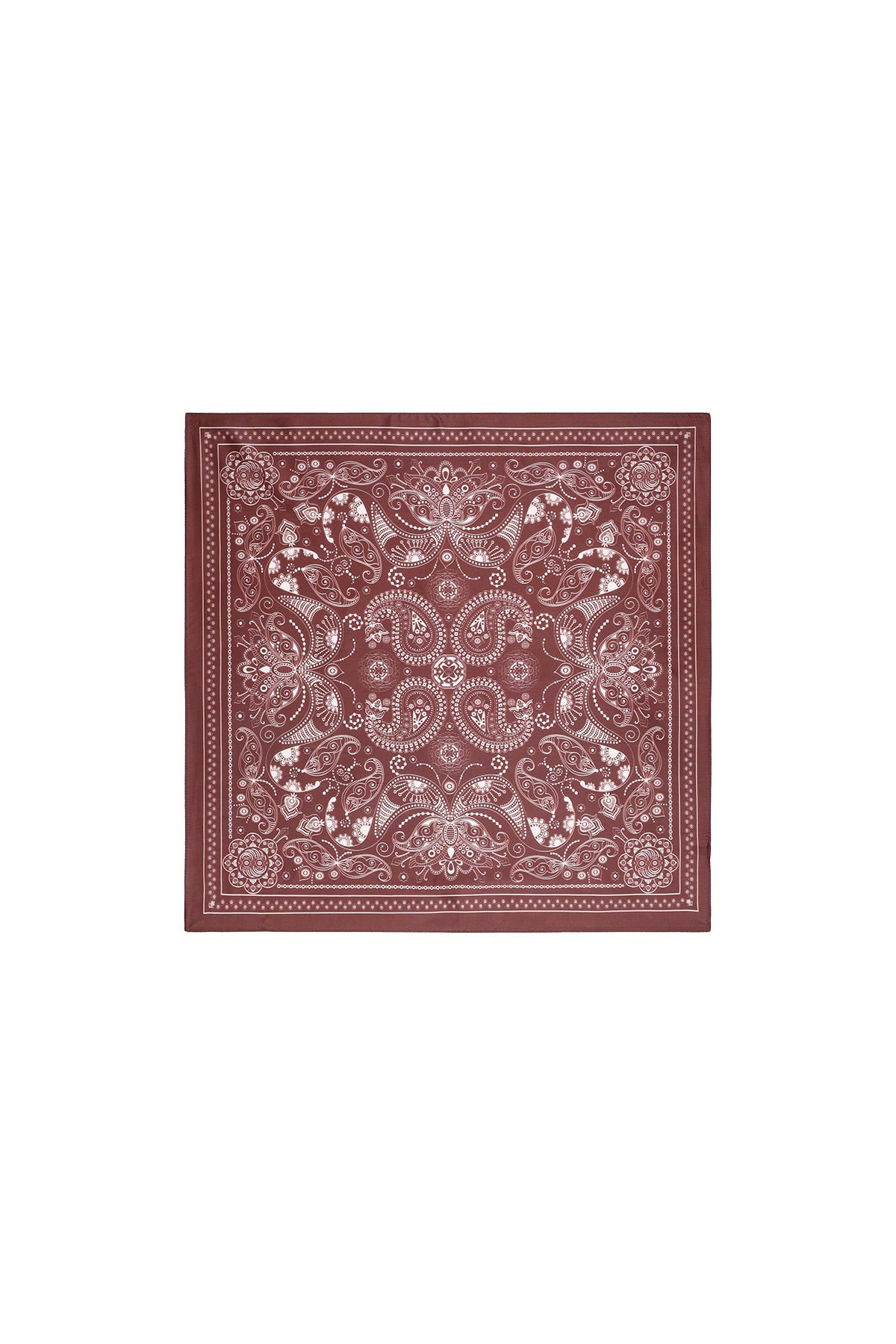 Zomersjaals met paisley-patroon, klassiek polyester, dagelijkse accessoires