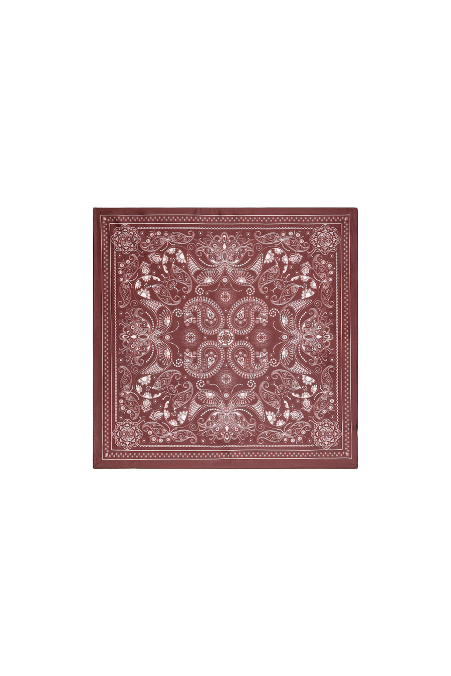 Zomersjaals met paisley-patroon, klassiek polyester, dagelijkse accessoires