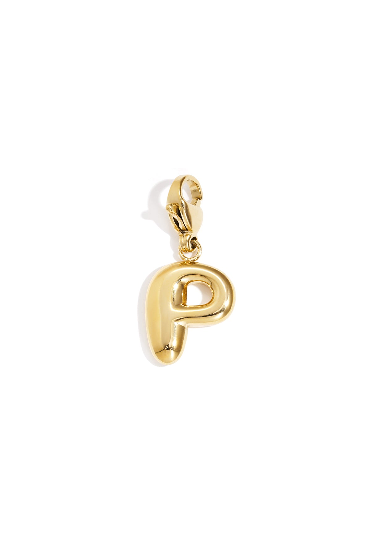 Composant de bijoux en acier inoxydable avec détail lettre – couleur or – photo 18