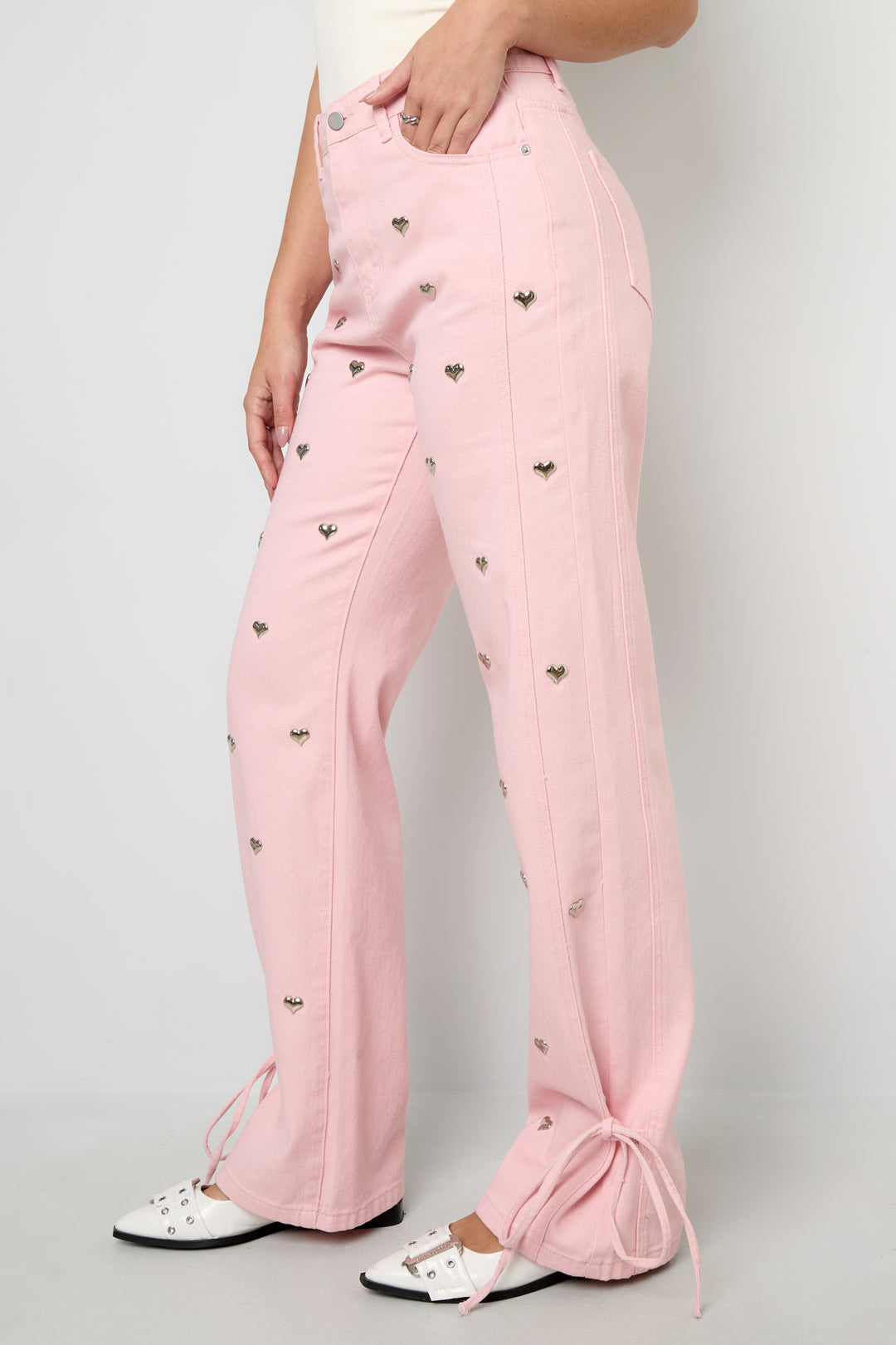 Dames Sweetheart jeans in drie kleuren – productfoto 11
