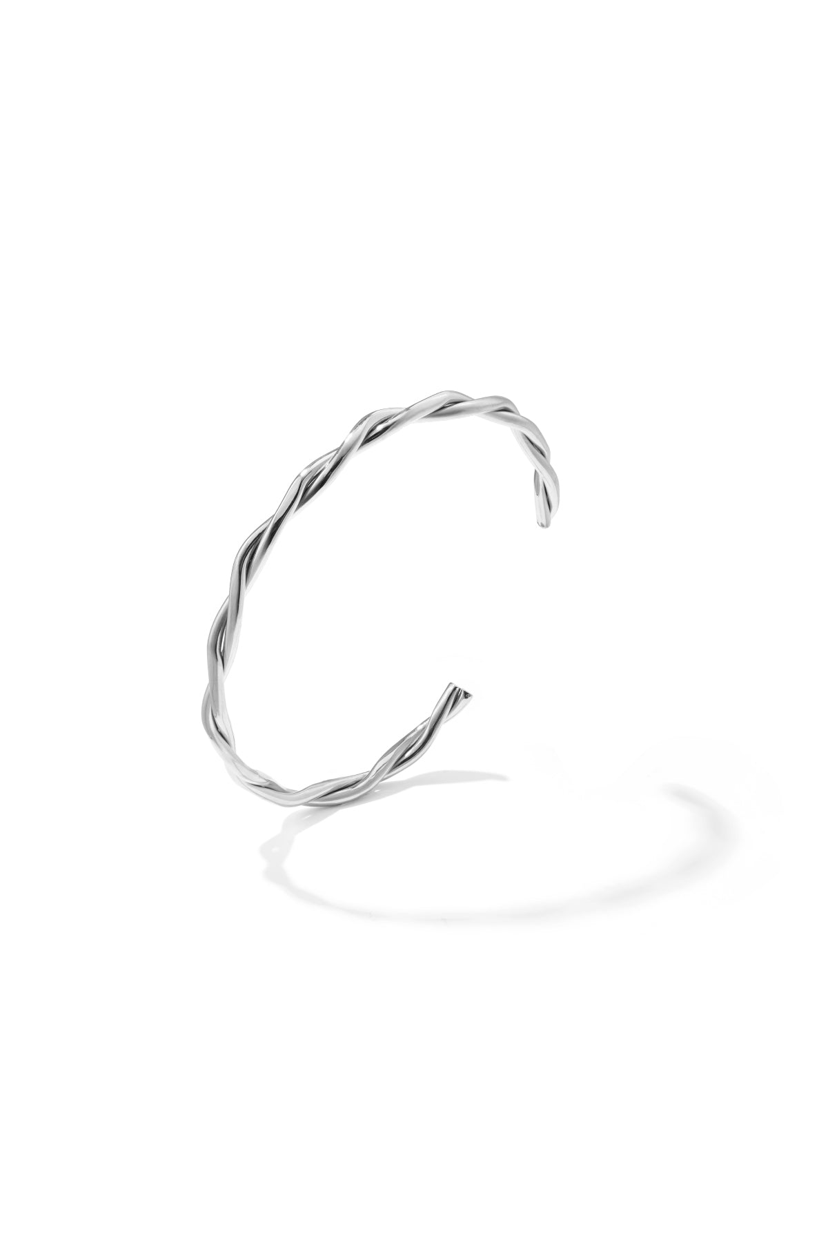 Bangle met gedraaid effect