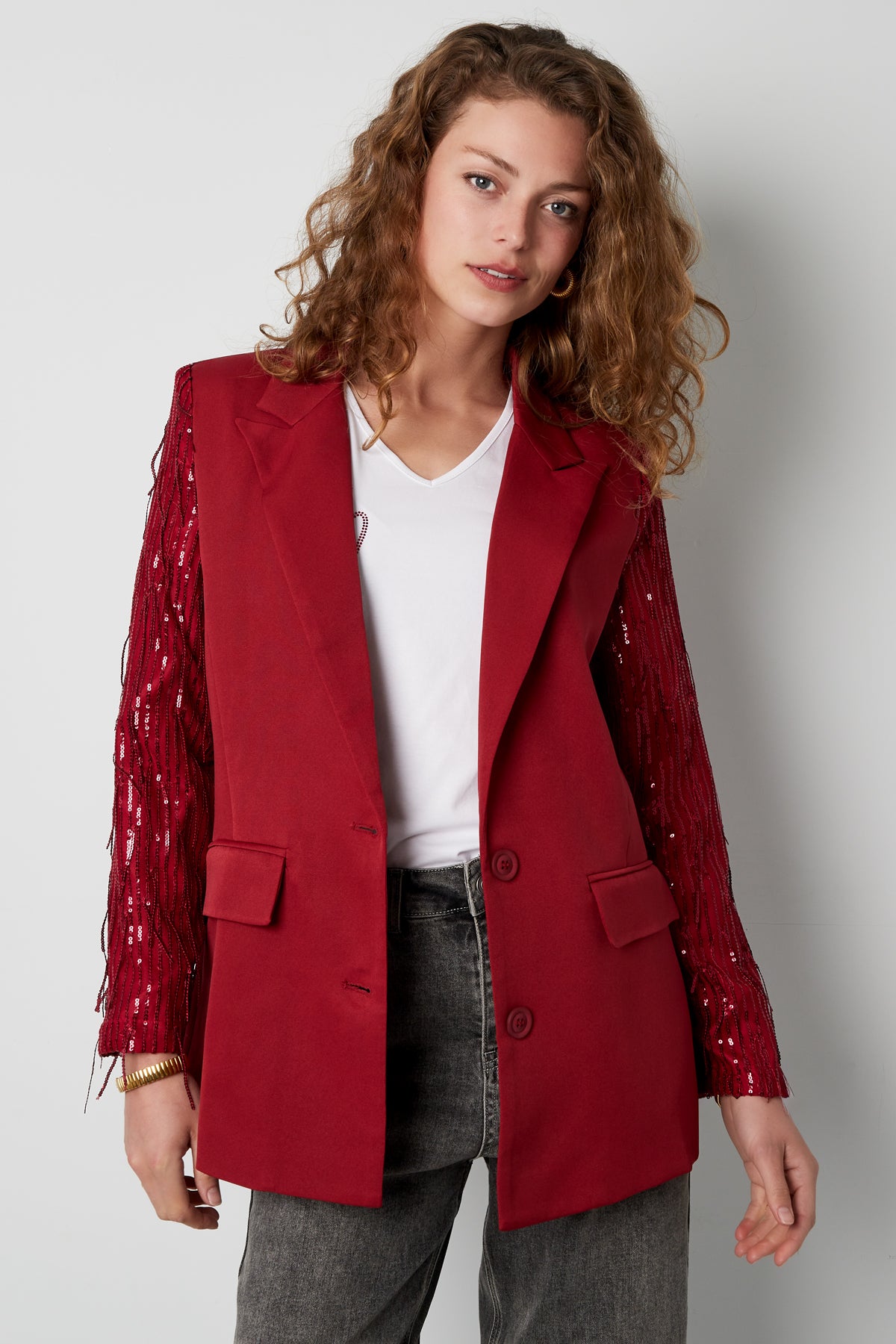 Blazer à franges pour femme – photo 5