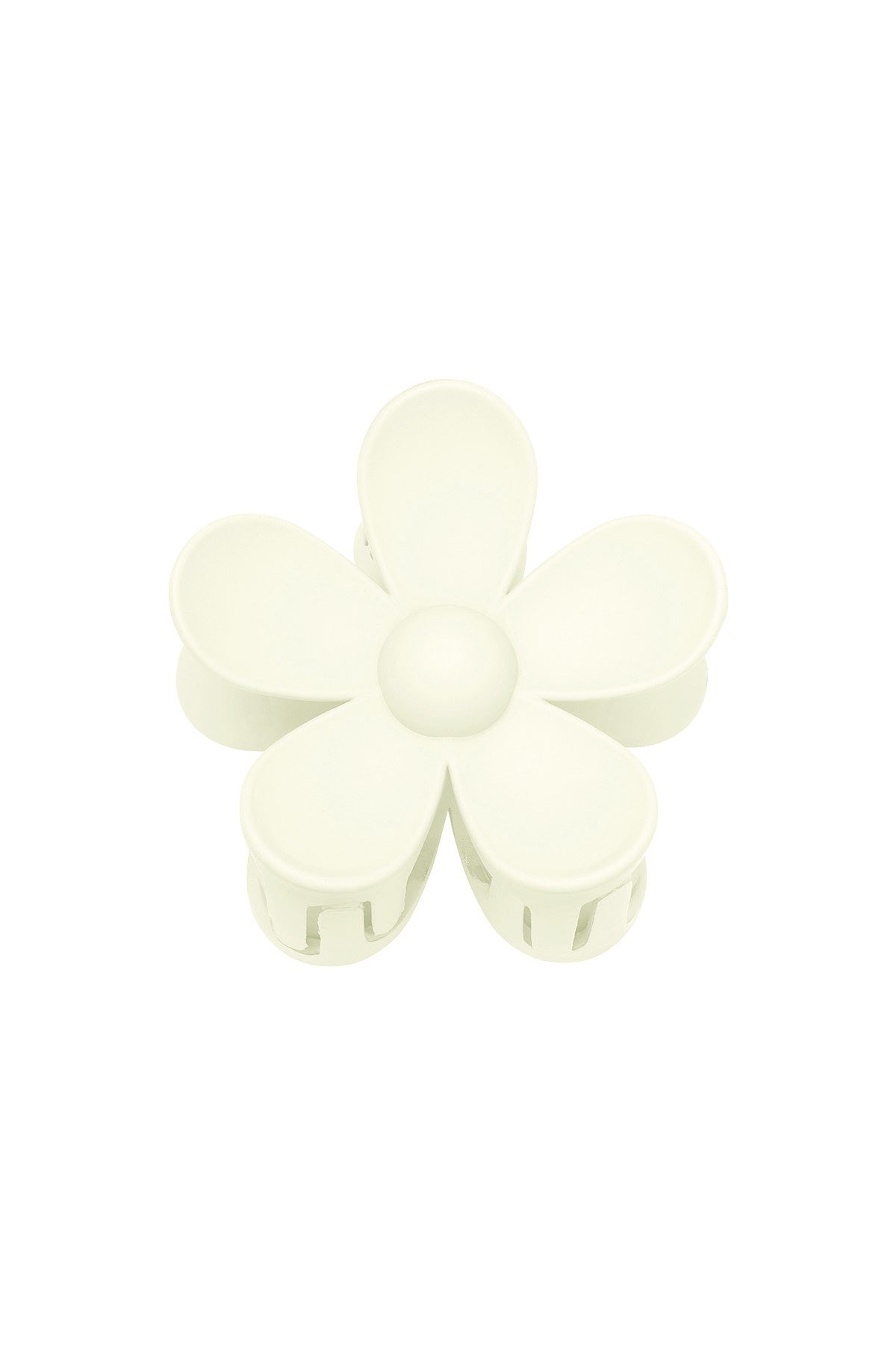 Barrette en résine avec motif floral – plusieurs couleurs – pour tous les jours