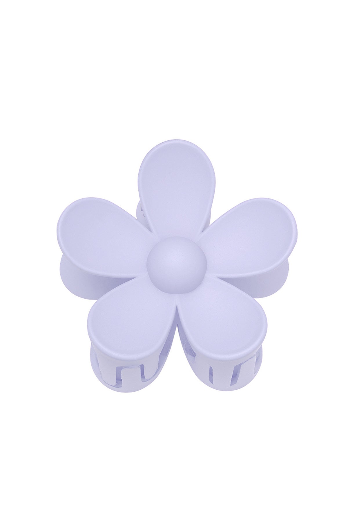 Barrette en résine avec motif floral – plusieurs couleurs – pour tous les jours