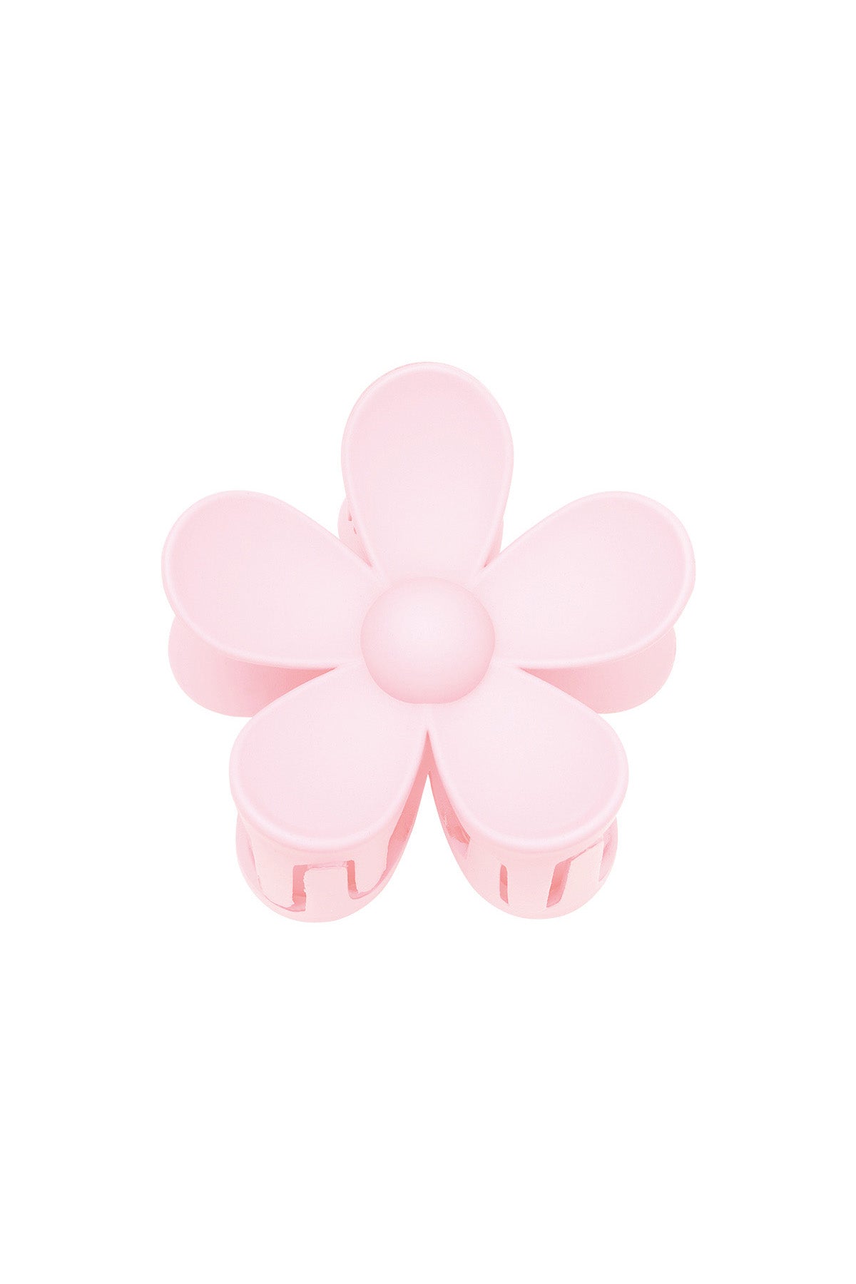 Barrette en résine avec motif floral – plusieurs couleurs – pour tous les jours