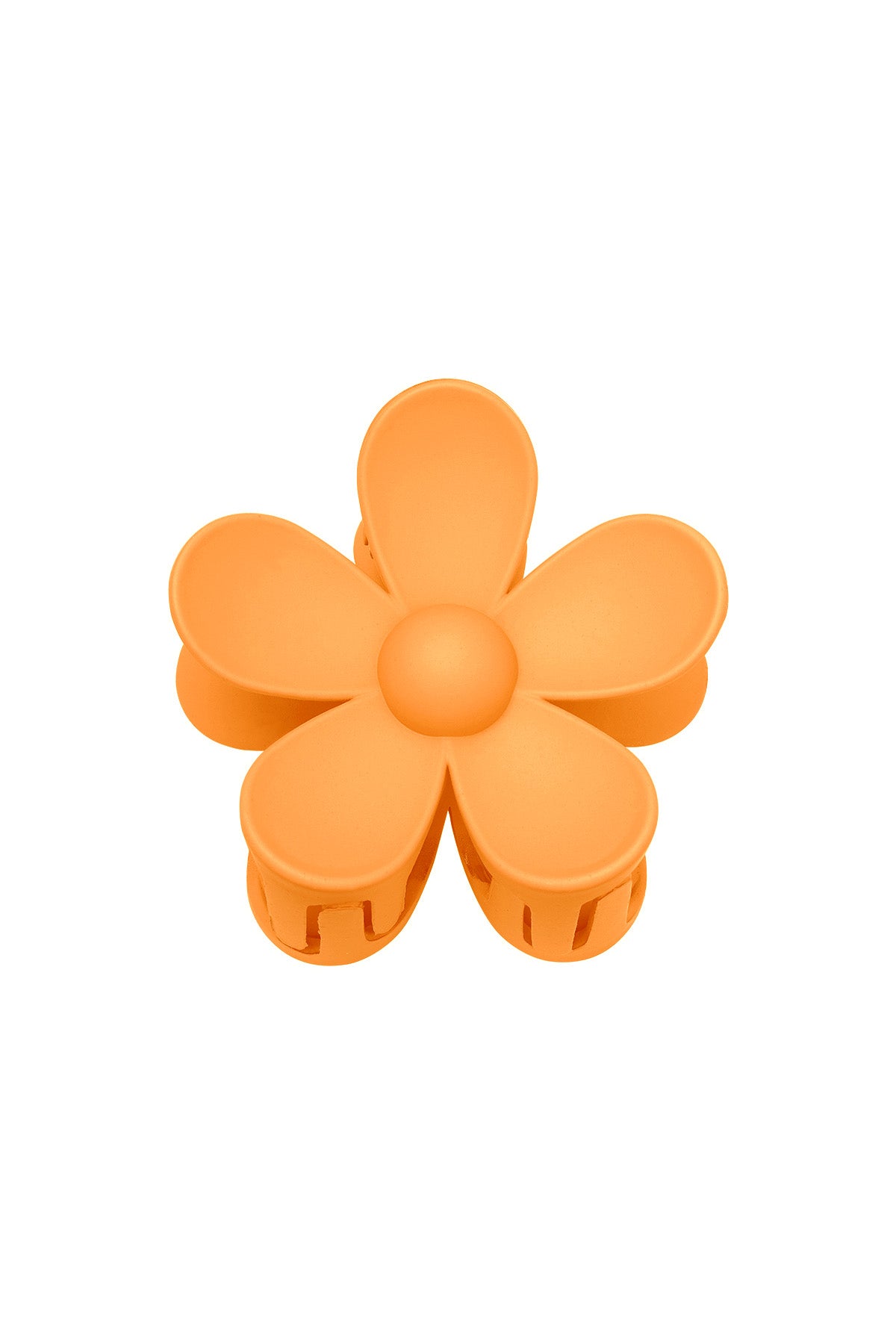 Barrette en résine avec motif floral – plusieurs couleurs – pour tous les jours