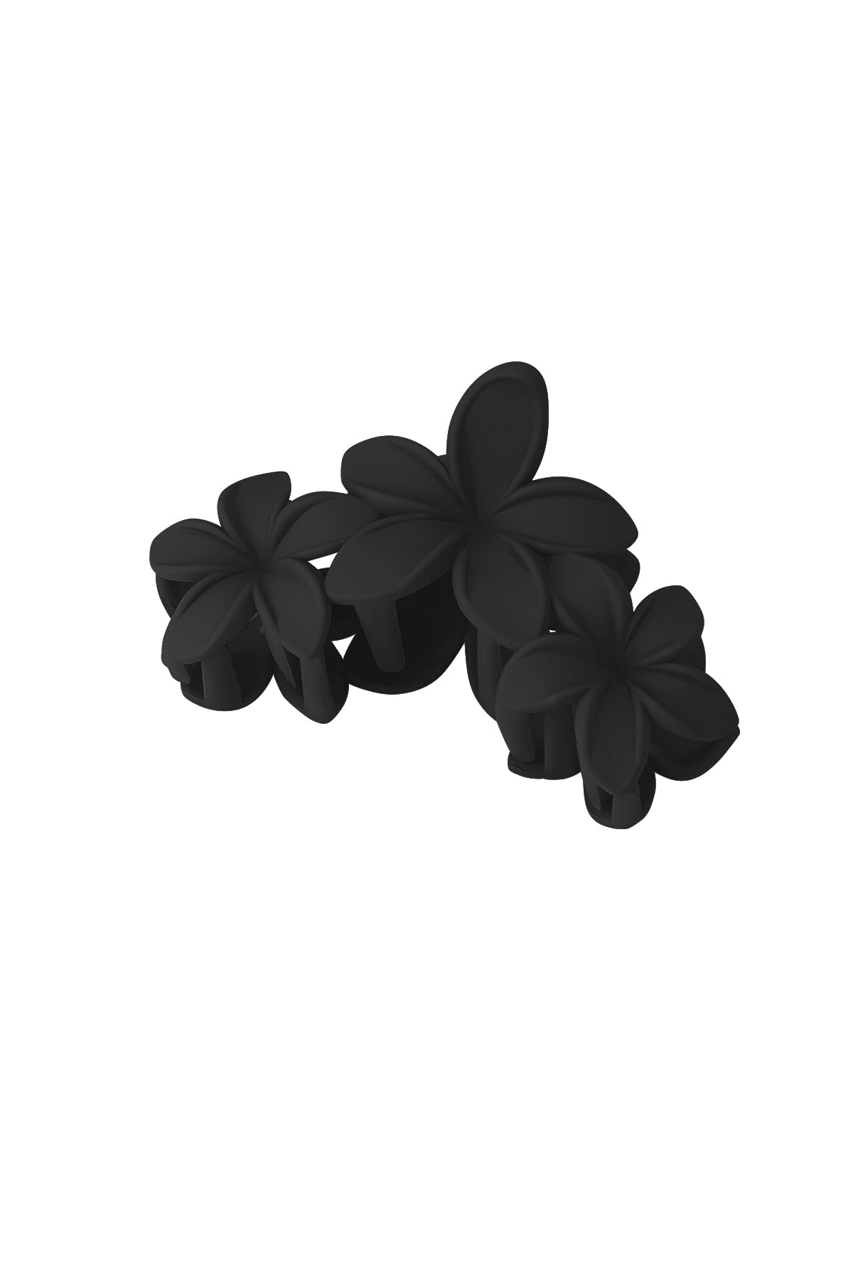 Pince à cheveux en plastique avec motif floral – plusieurs coloris – photo 11
