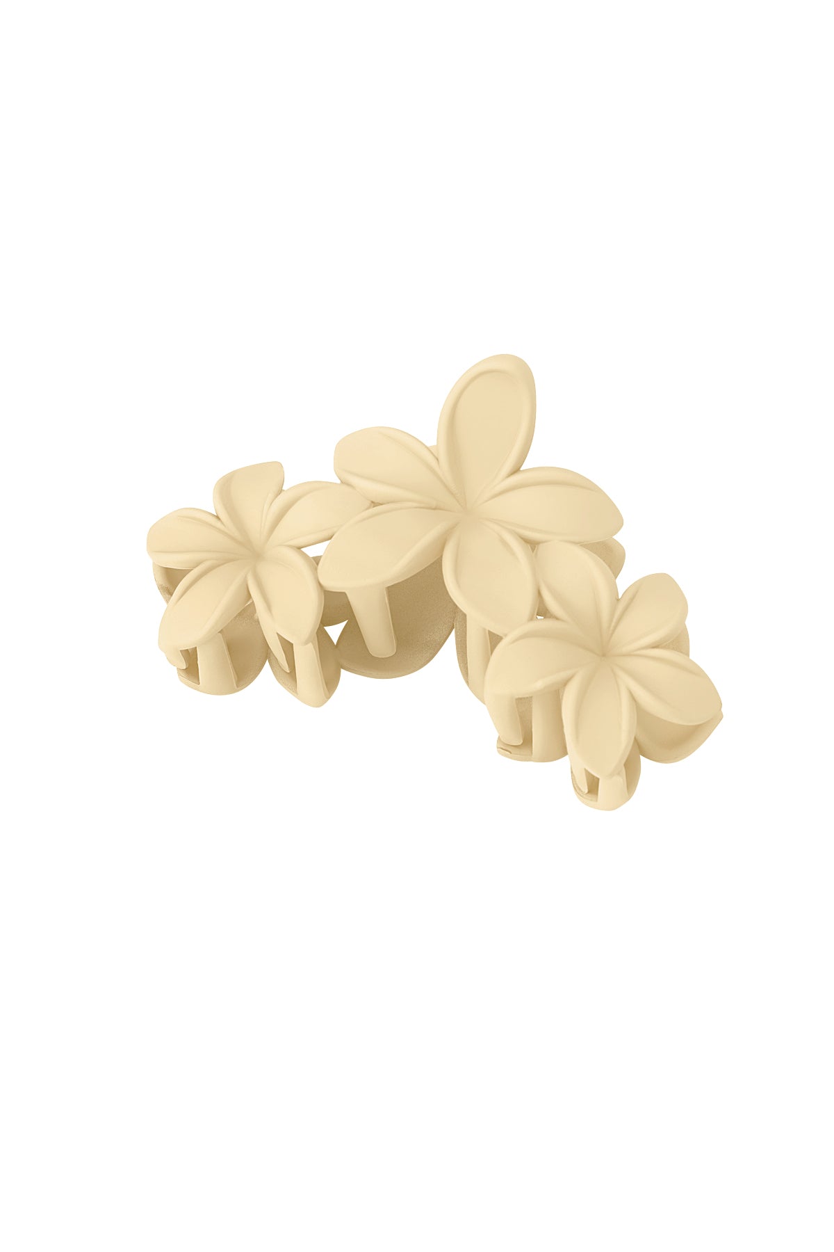 Pince à cheveux en plastique avec motif floral – plusieurs coloris – photo 10