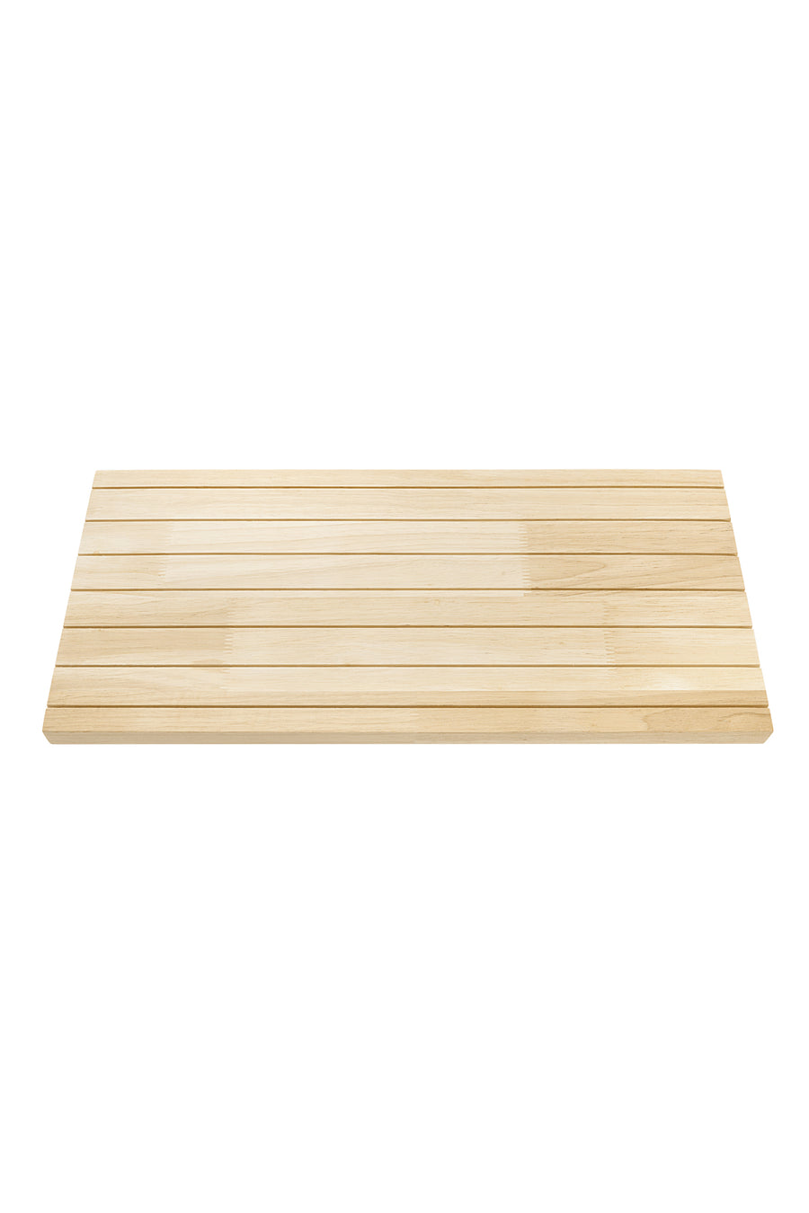 Présentoir à bijoux en bois au design épuré – beige et blanc – minimaliste