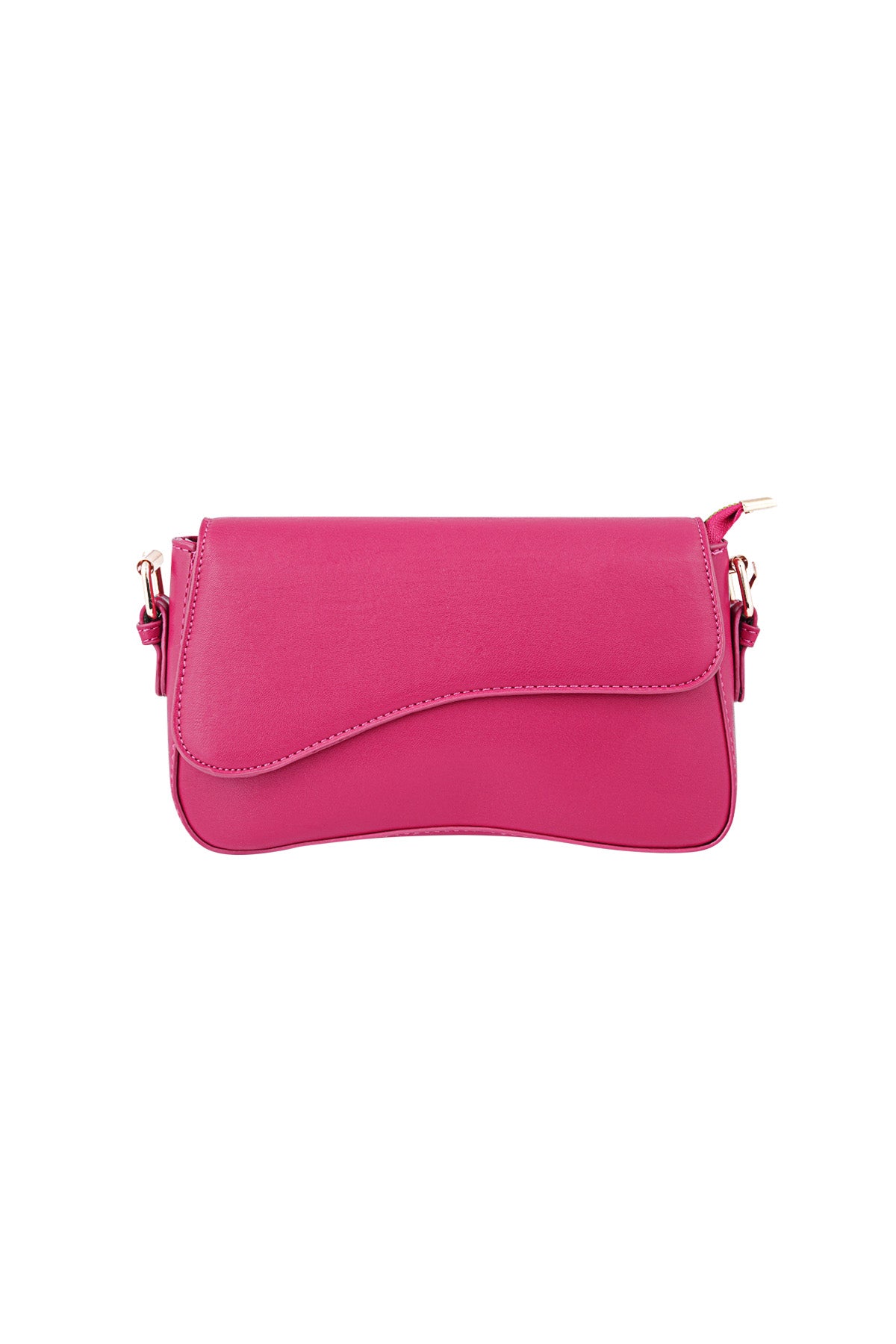 Sac bandoulière femme en PU – noir et bleu
