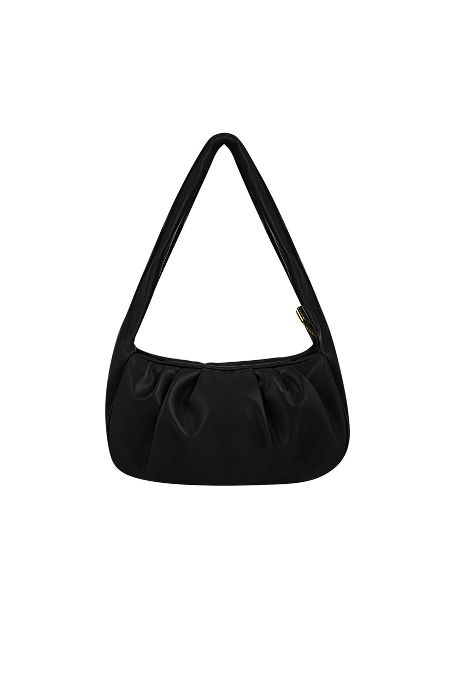 Sac à bandoulière en PU pour femme – noir et bleu