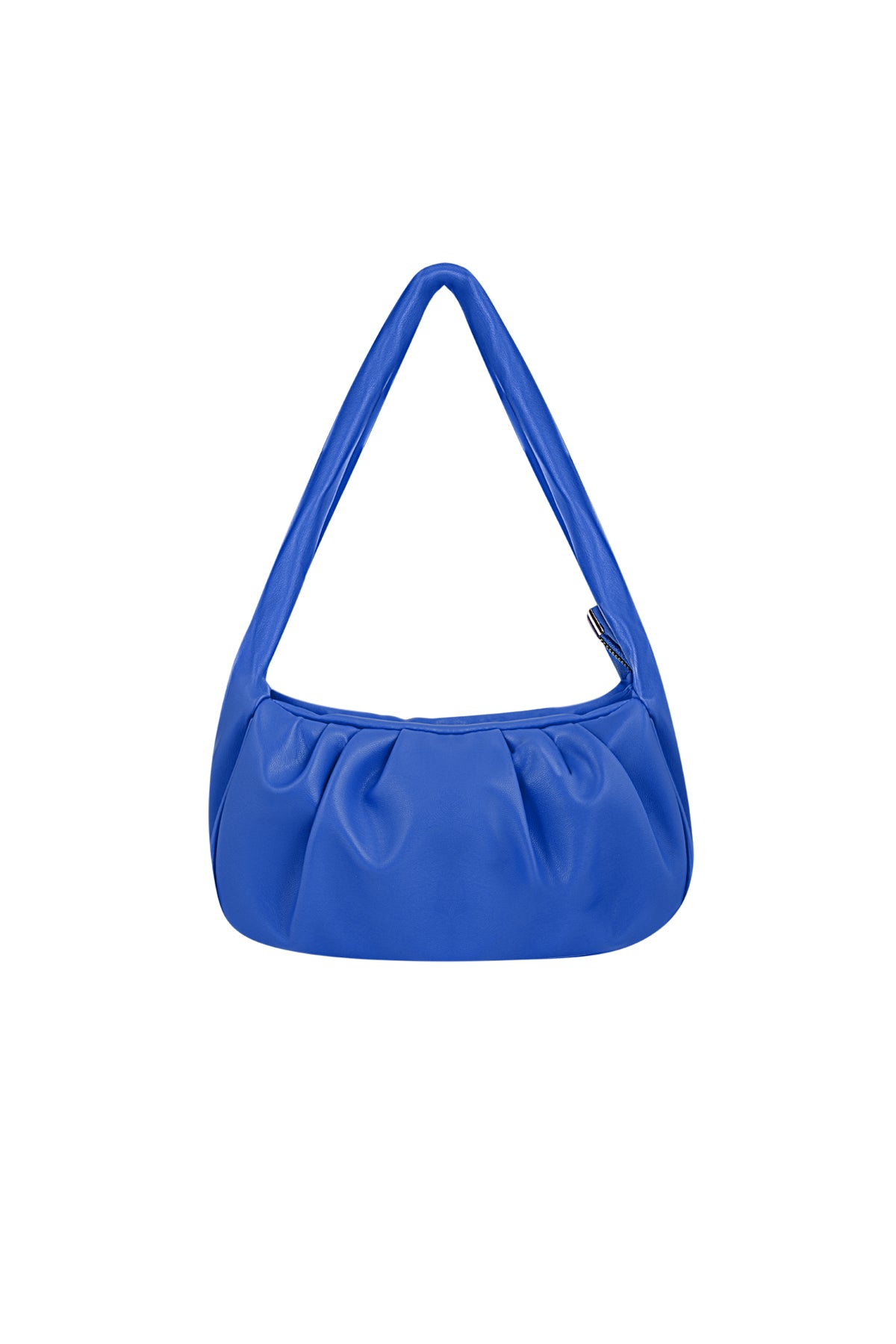 Sac à bandoulière en PU pour femme – noir et bleu