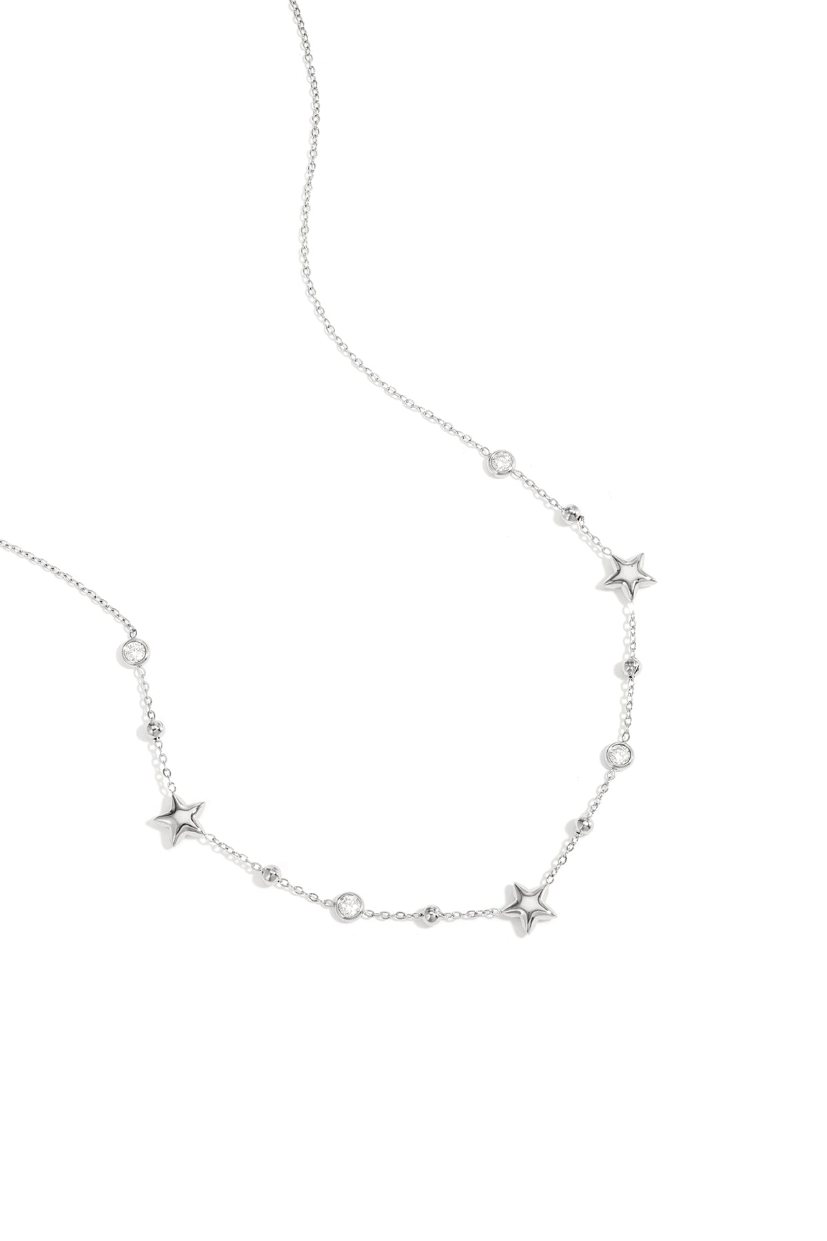 Ketting met sterren en steentjes