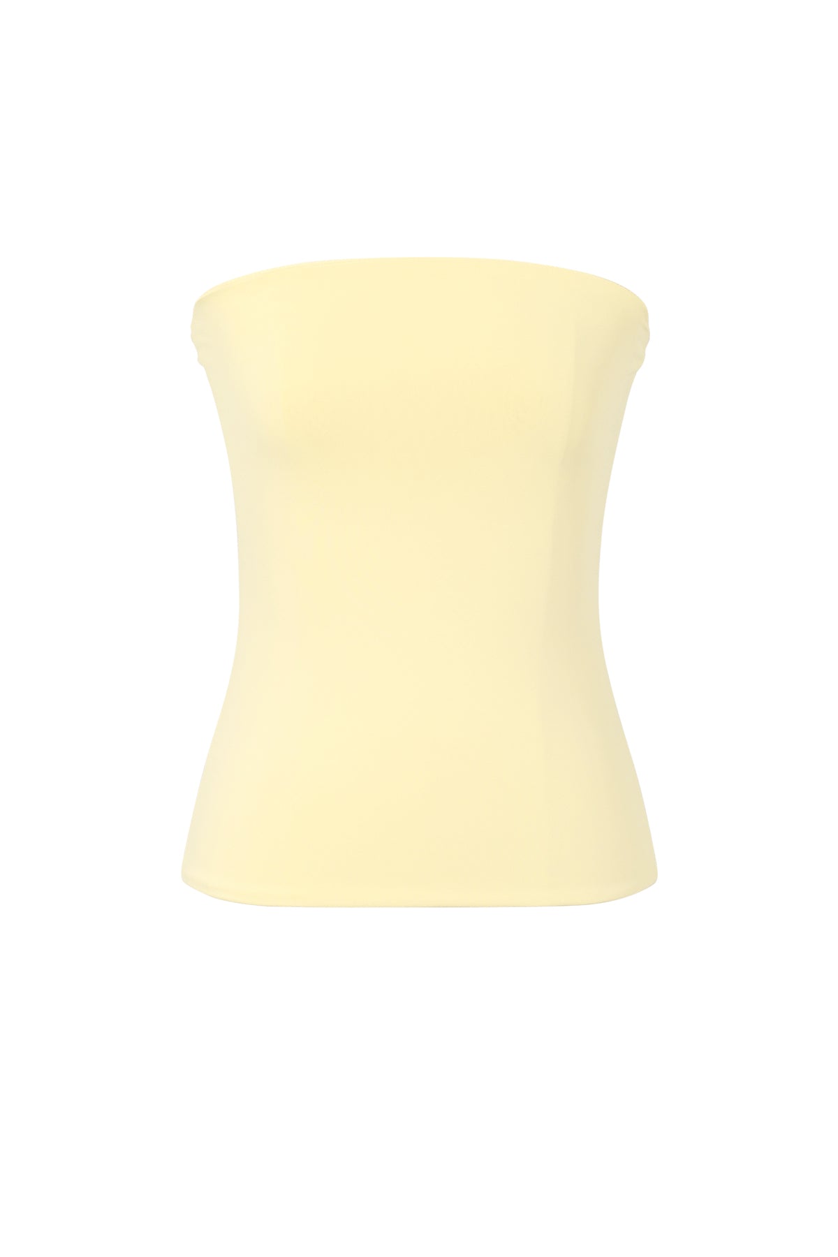 Top bustier sans manches pour femme