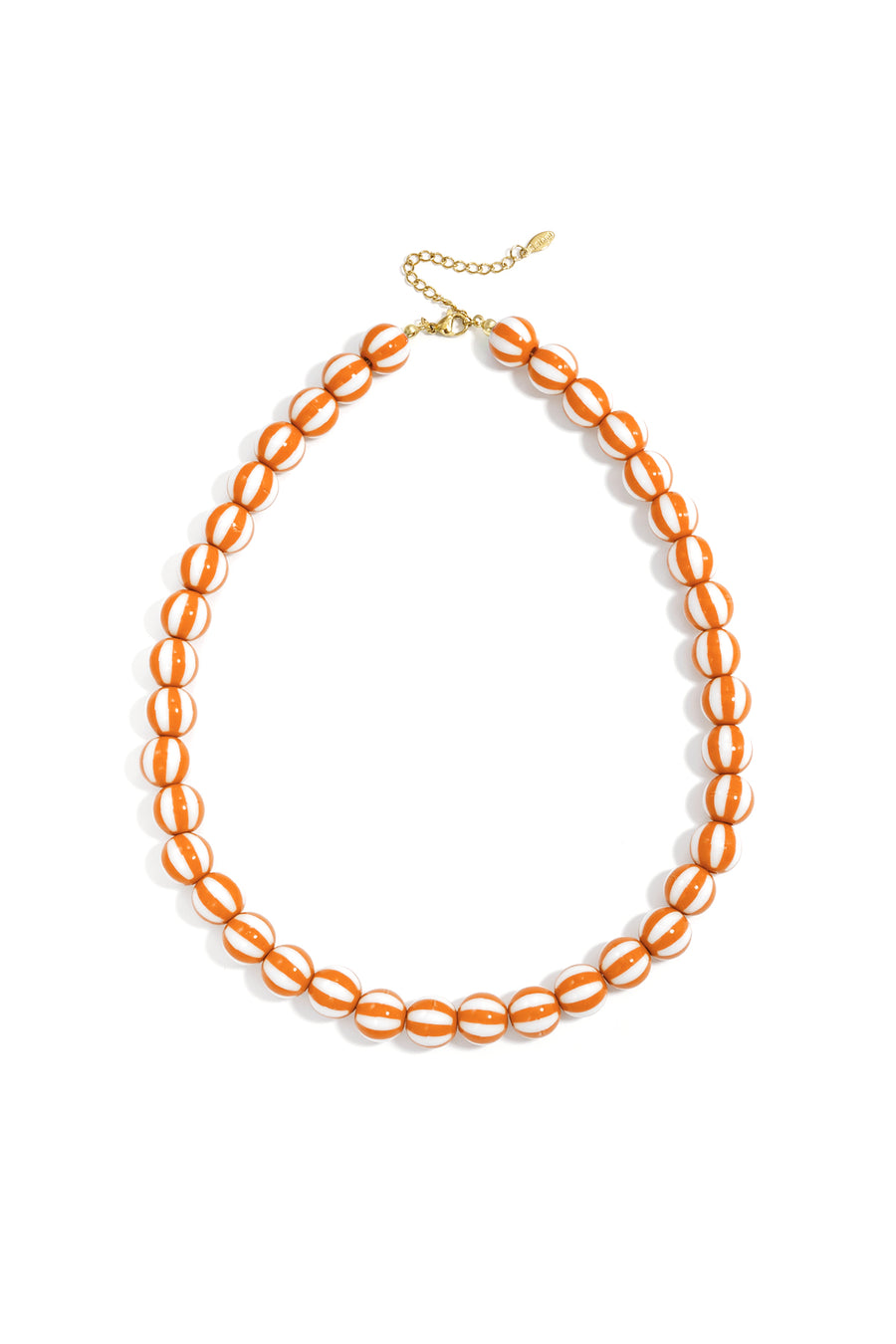 Collier de perles pour femme en acrylique – multicolore – fantaisie