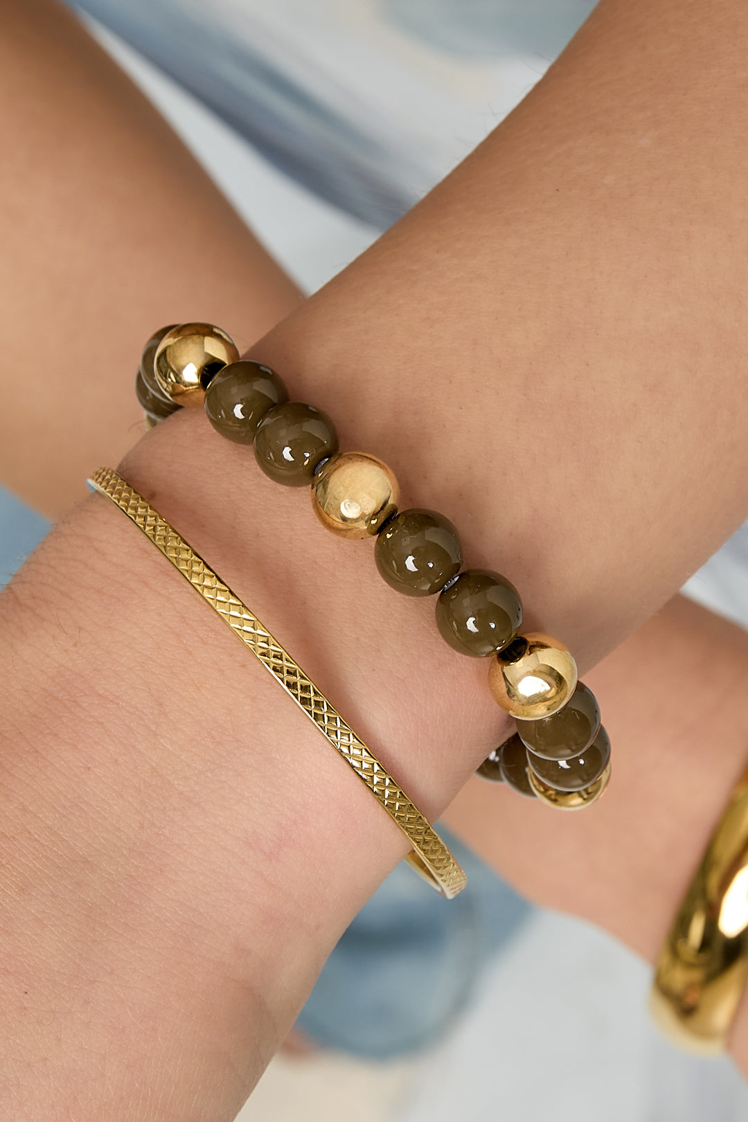 Armbanden met acryl kralen Kralen Casual Dagelijks Eenvoudig Serie Dames sieraden-10mm