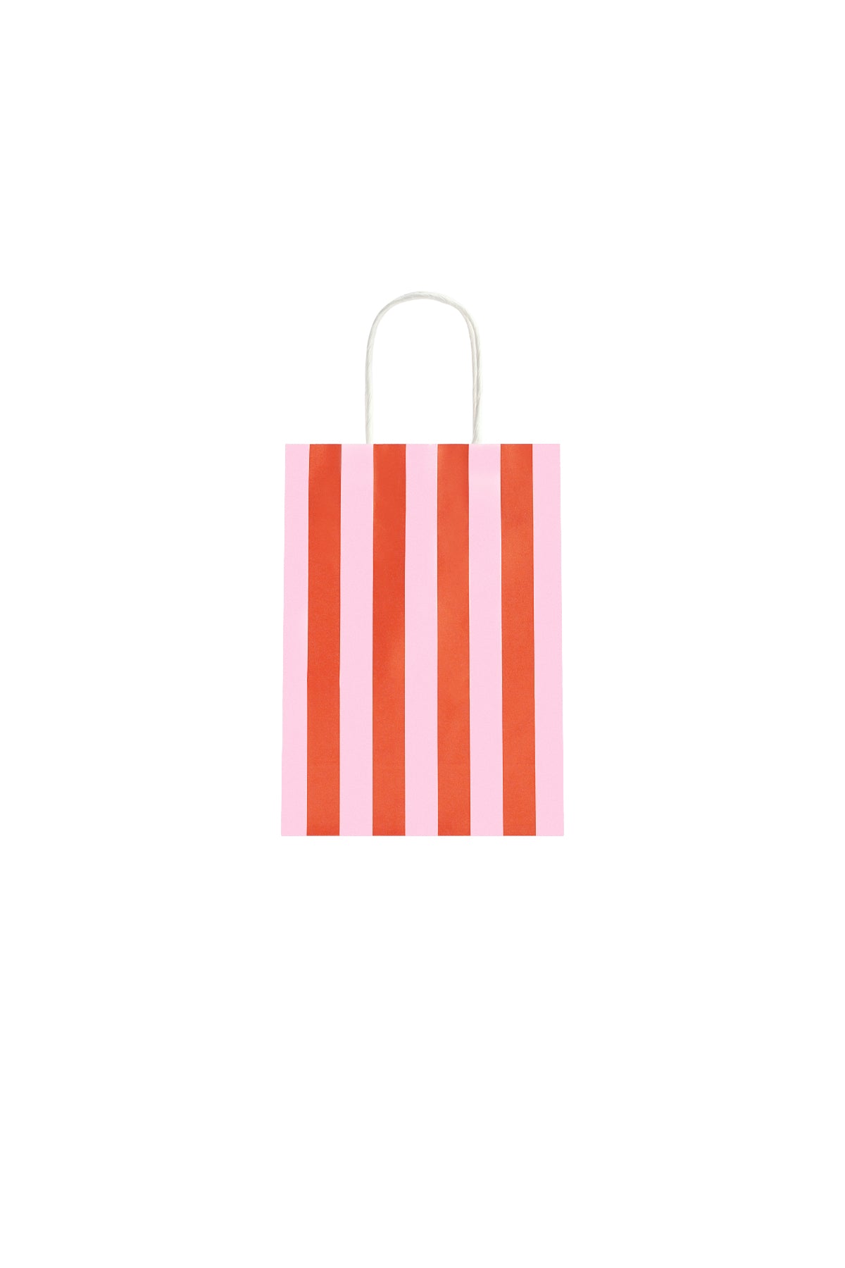 Sac cadeau en papier avec des rayures – plusieurs couleurs – tous les jours