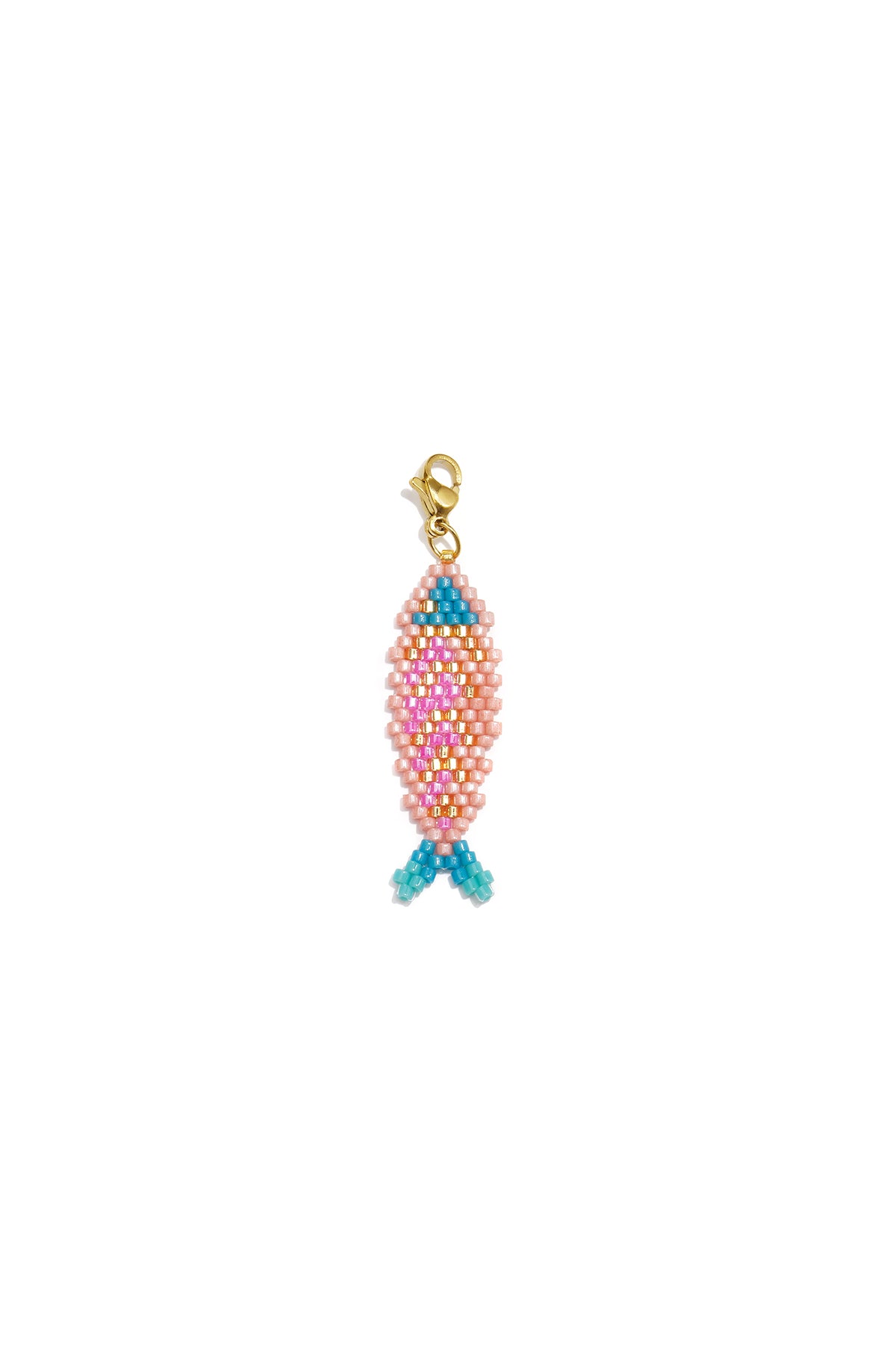 Composant de bijou en verre à motif poisson – plusieurs coloris