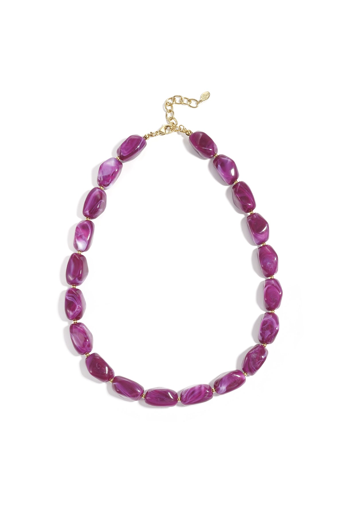Acrylic Beaded Necklace for Women - Multi-Color - Casual – image 16