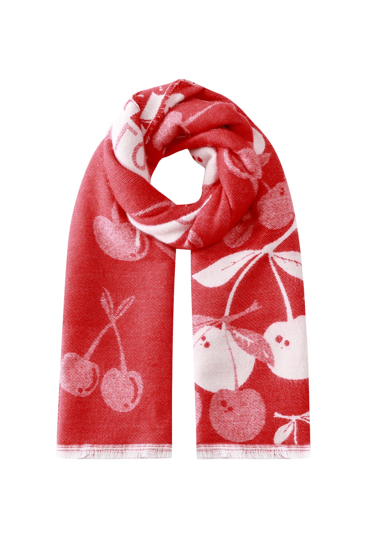 Women's winter scarf made of 70% acrylic, 30% polyester – multiple colours