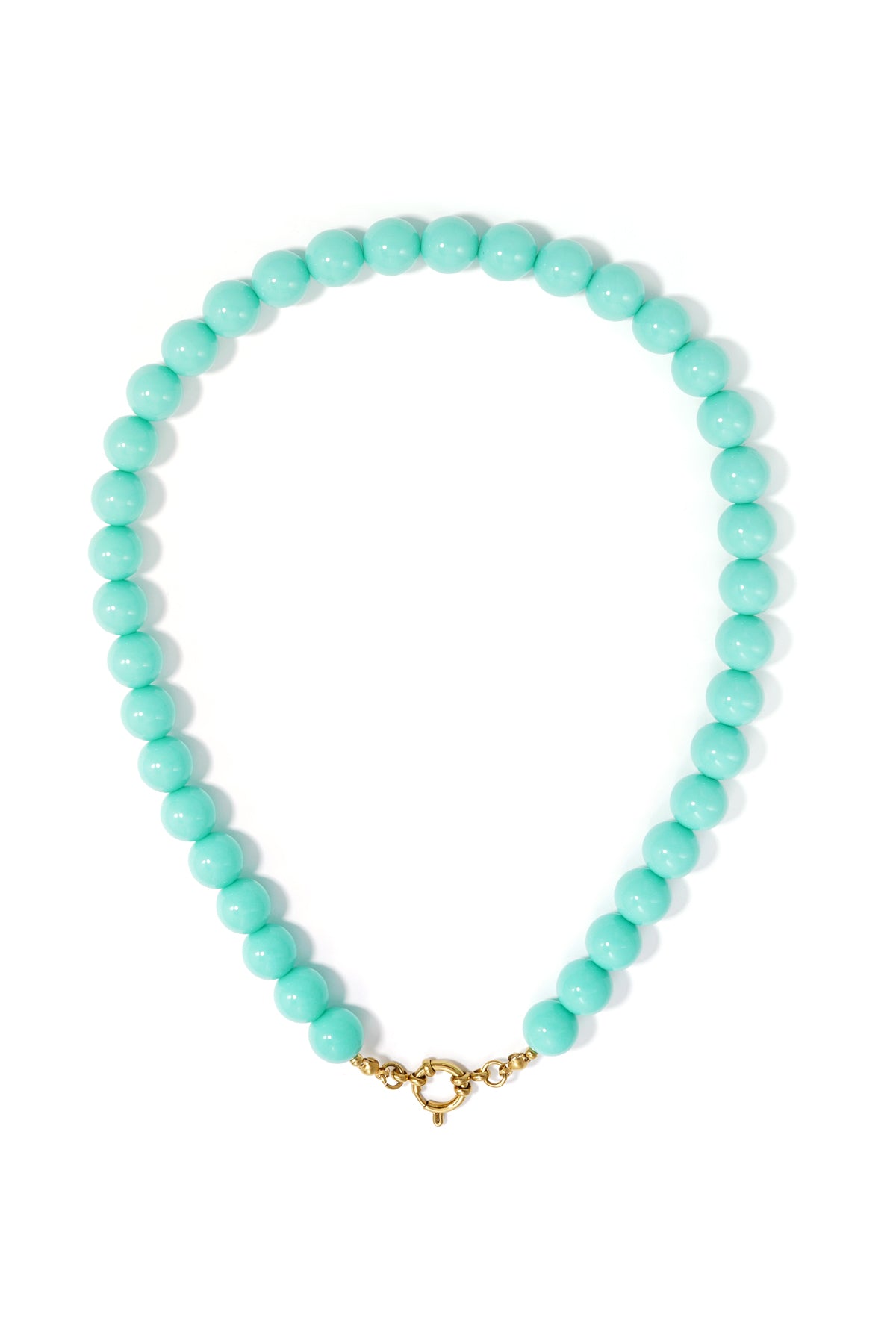 Women's Resin Beaded Necklace - Multi-Color - Creative – image 25