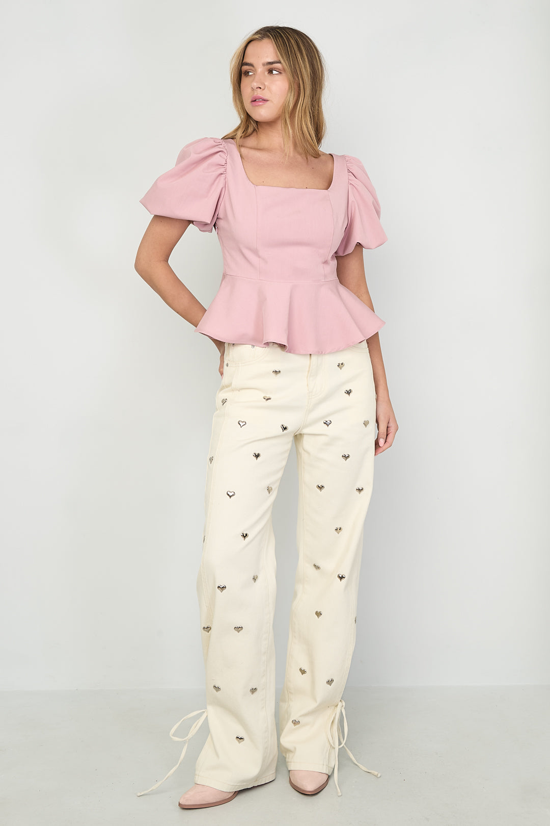 Dames Sweetheart jeans in drie kleuren – productfoto 5