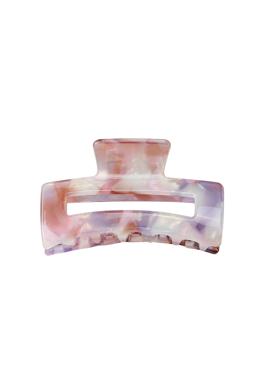 Barrette en matière synthétique avec motif léopard – plusieurs coloris