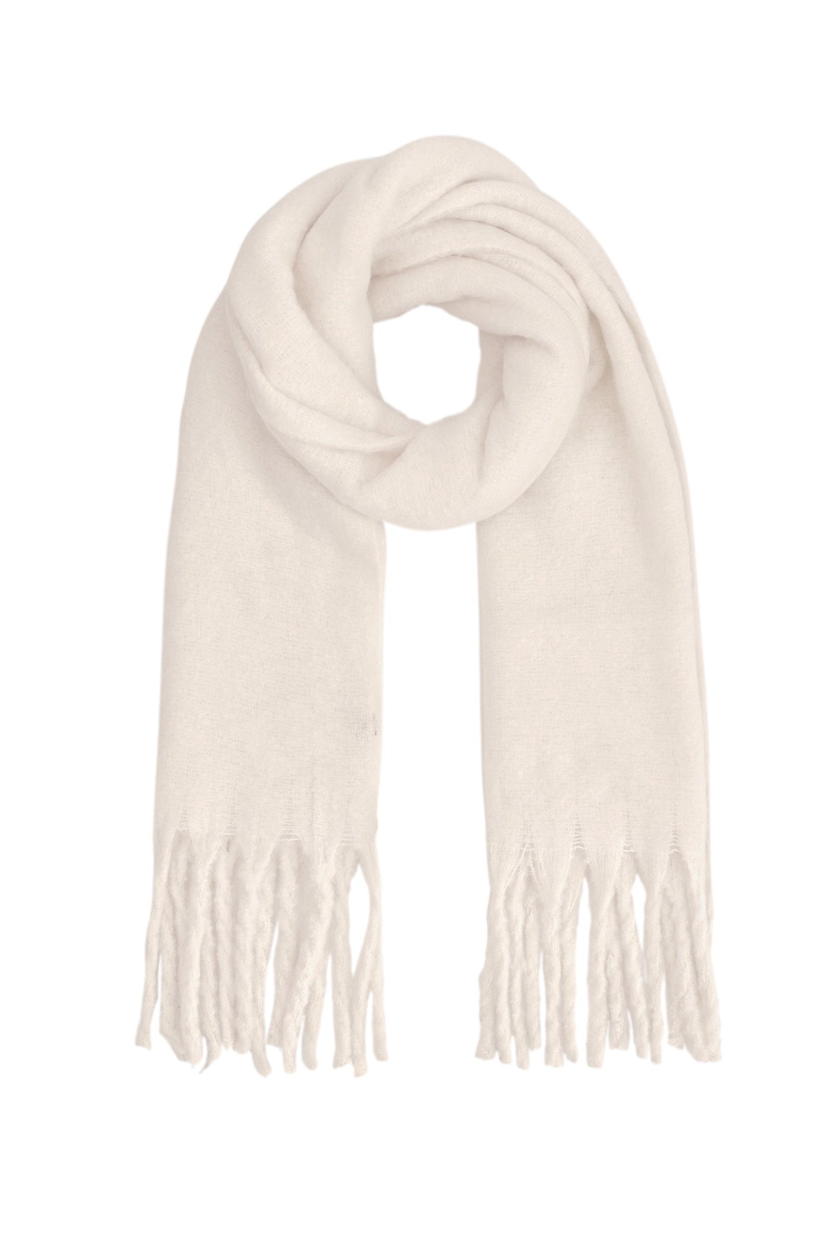 Écharpe d'hiver pour femme en polyester – plusieurs coloris