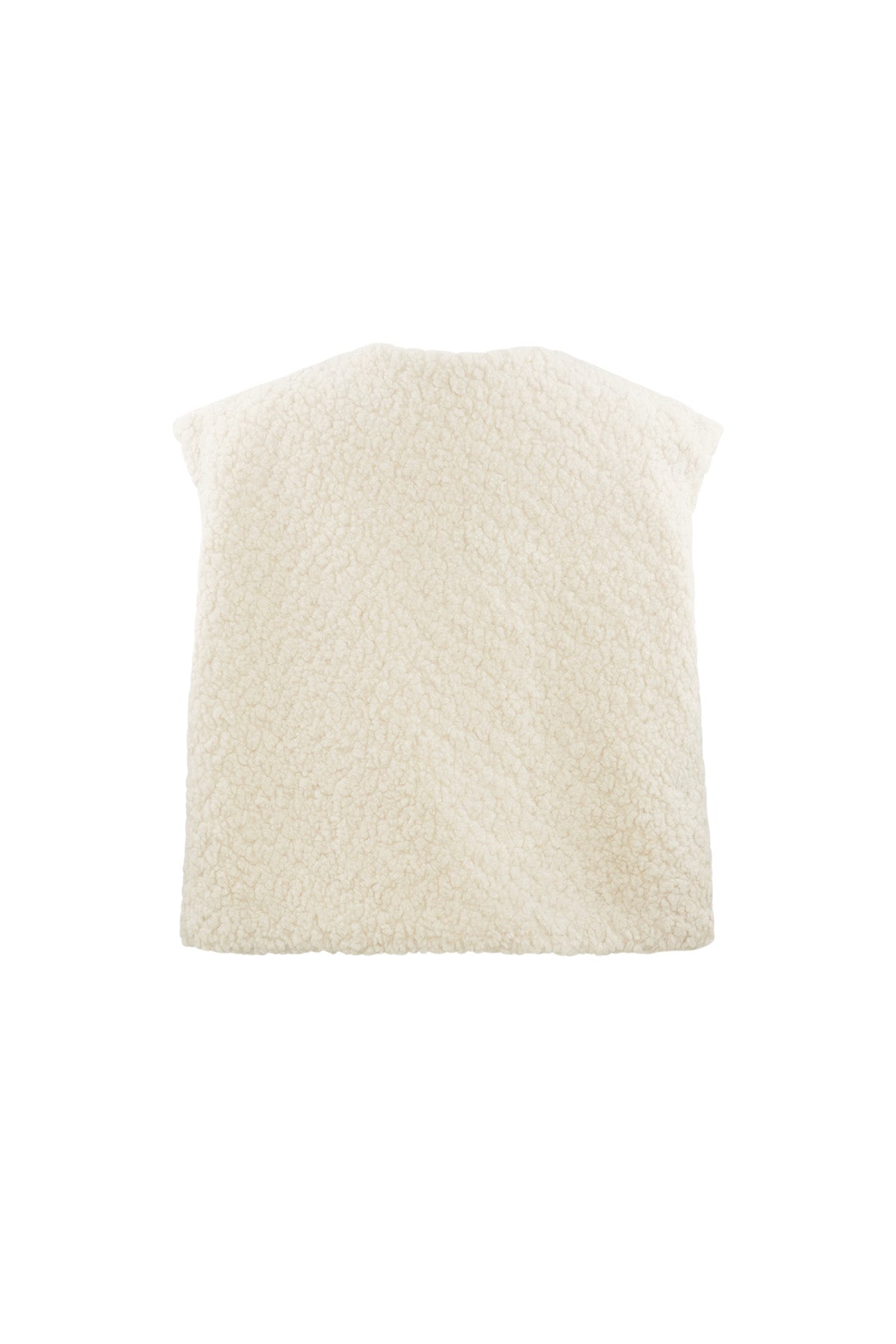 Dames casual mouwloos gilet van polyester – productfoto 6