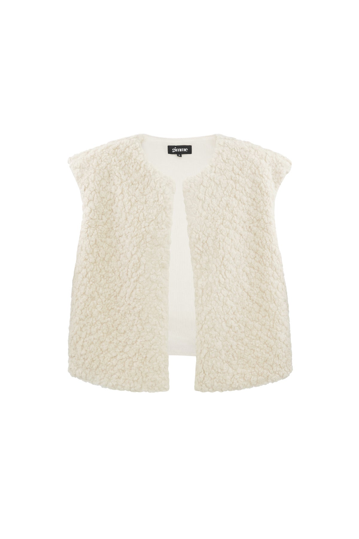 Dames casual mouwloos gilet van polyester