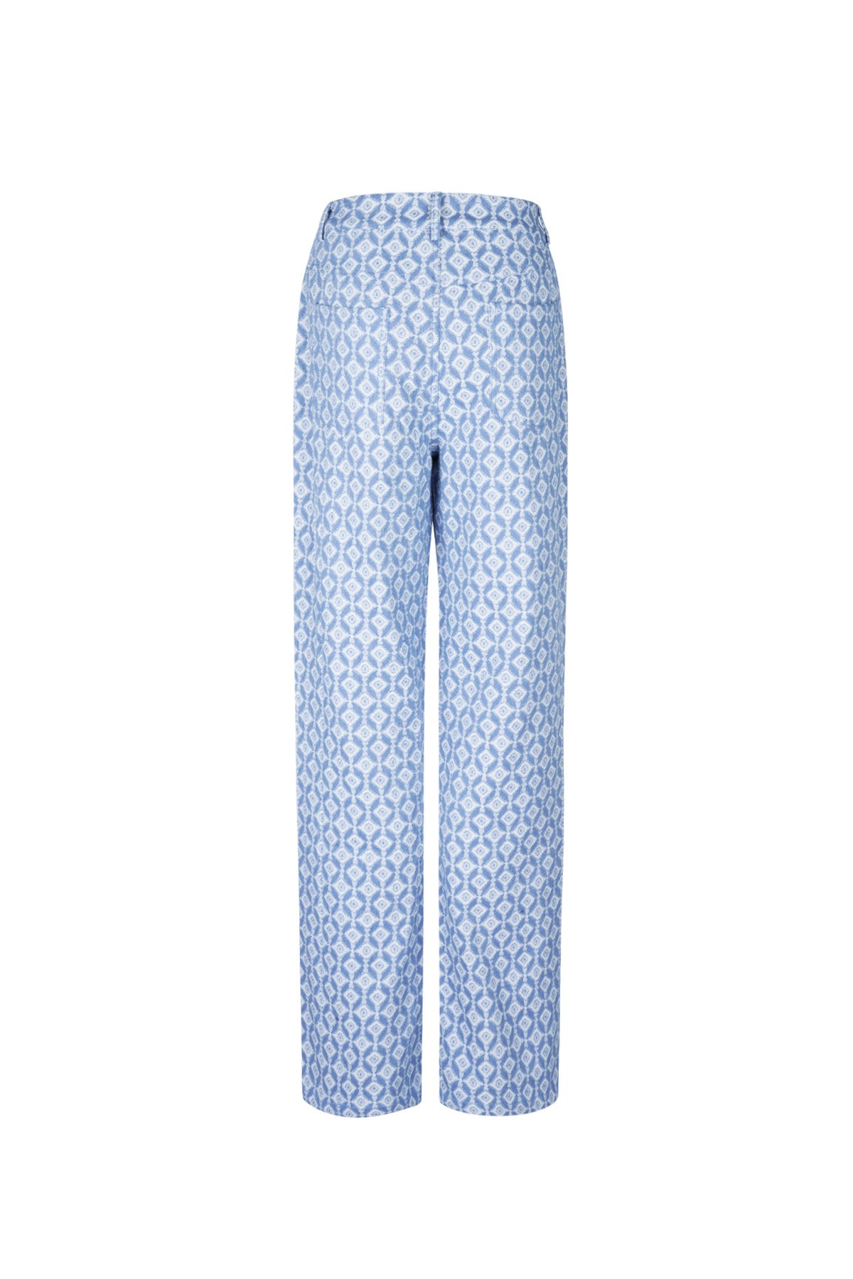 Jean droit pour femme à motif géométrique – photo 10