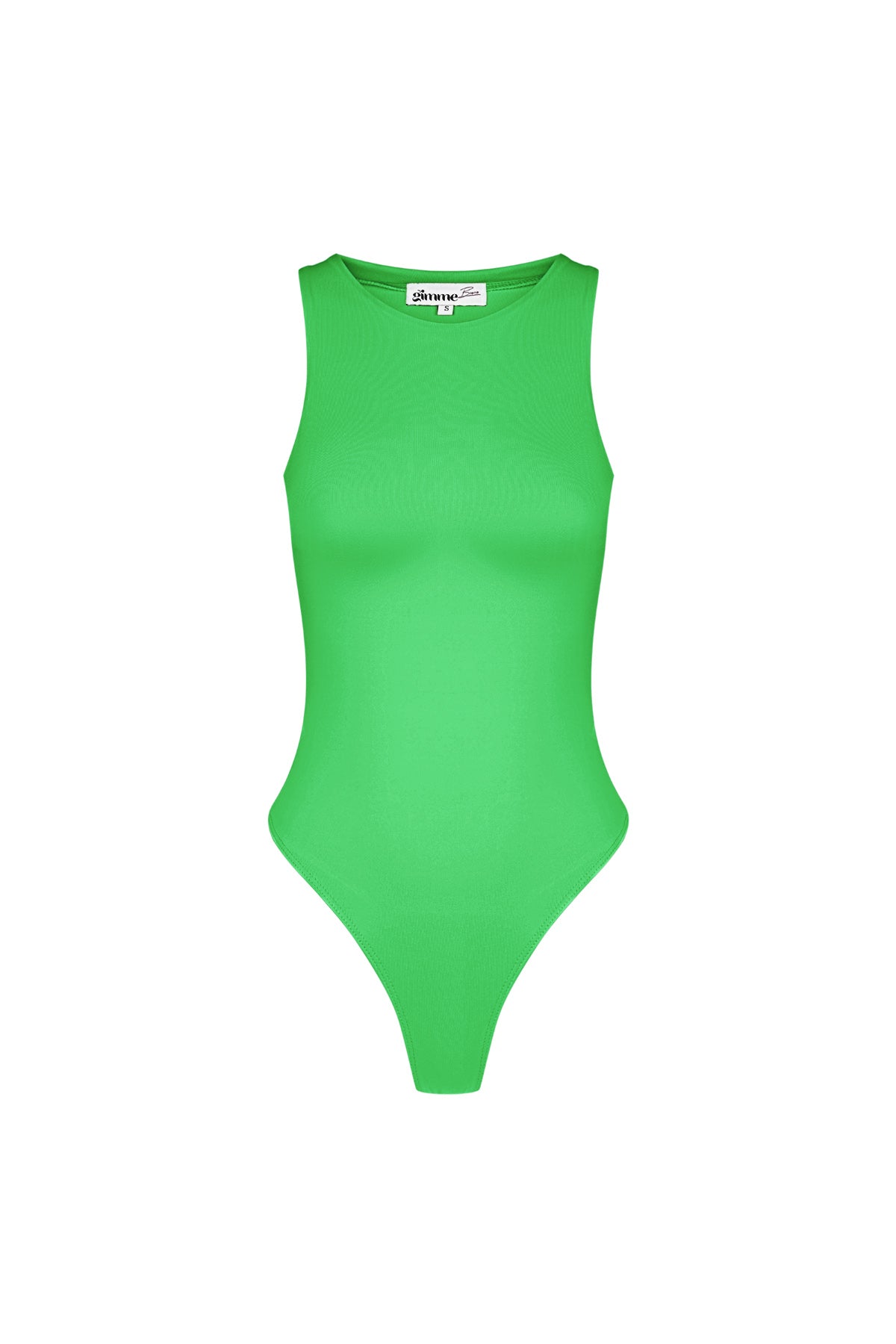 Women's high-neck, fitted bodysuit