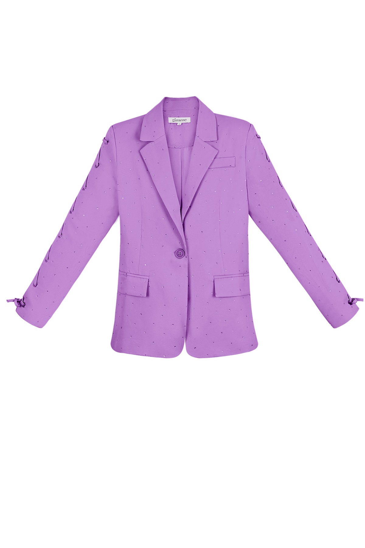 Ensemble blazer femme avec détail laçage